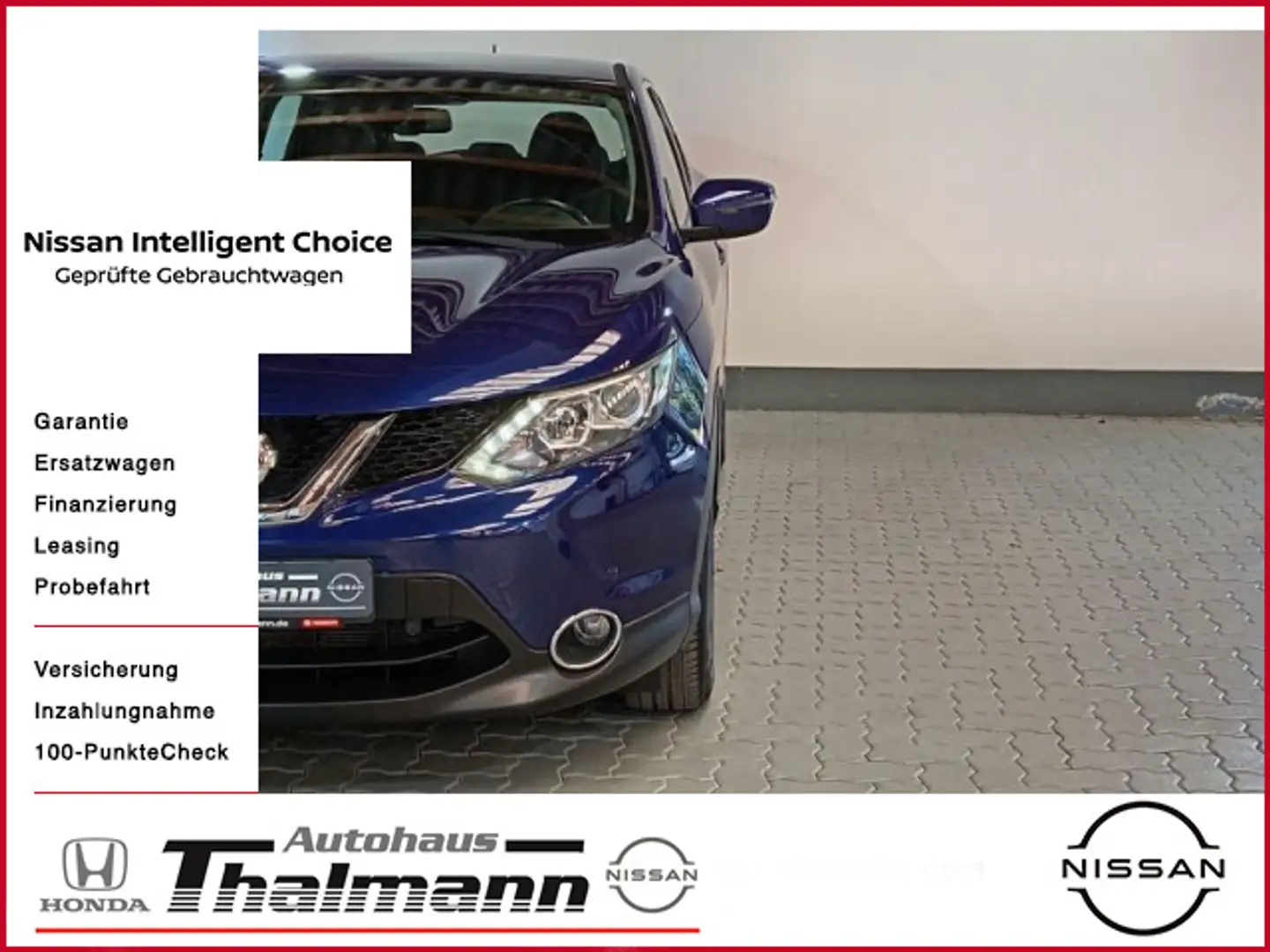 Nissan Qashqai 1.2 DIG-T Acenta, Connect Navi, AHZV,  W Bleu - 1