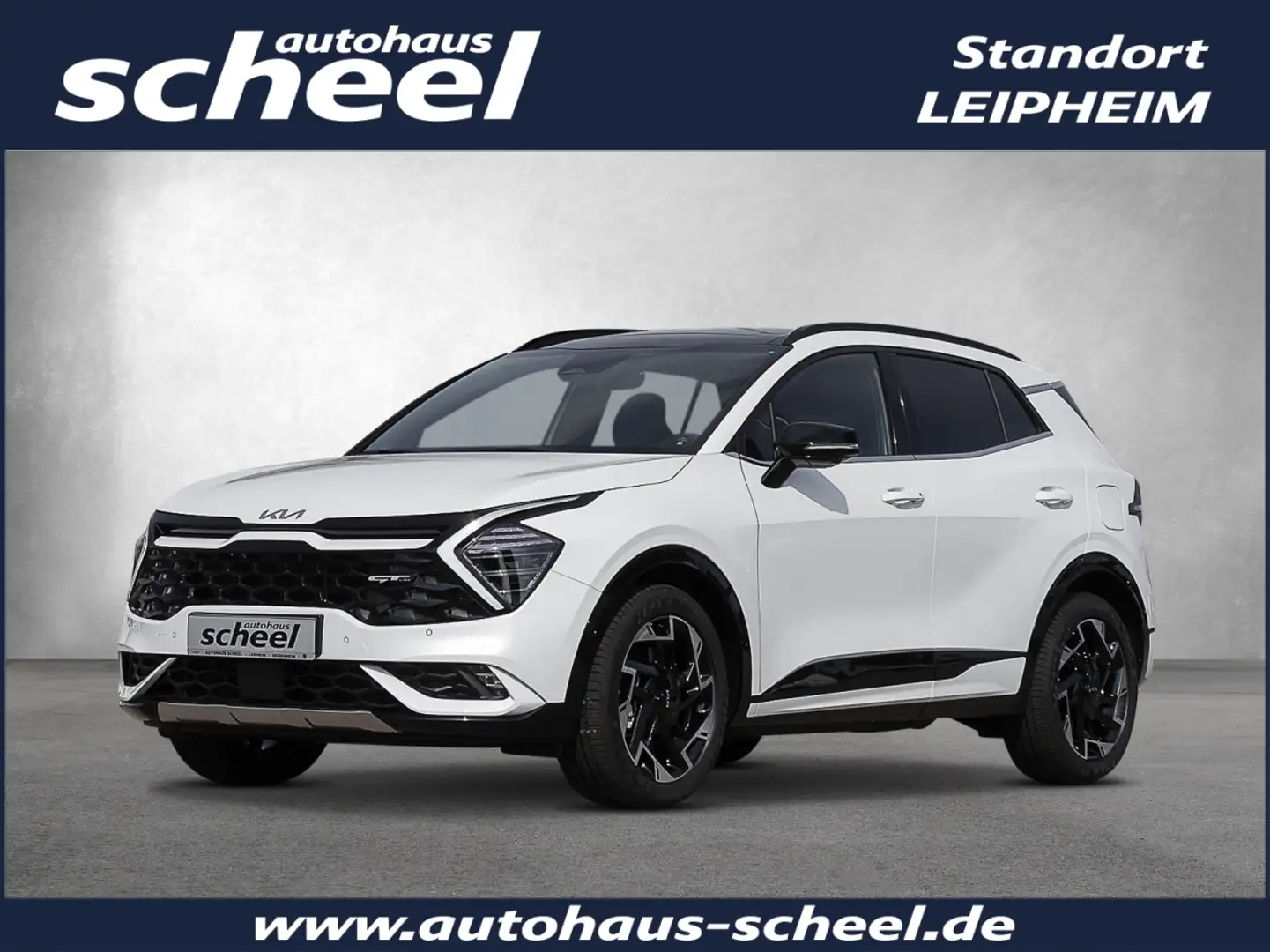Kia Sportage 1.6 T-GDI MHEV GT-Line SOUND DW GD Weiß - 1