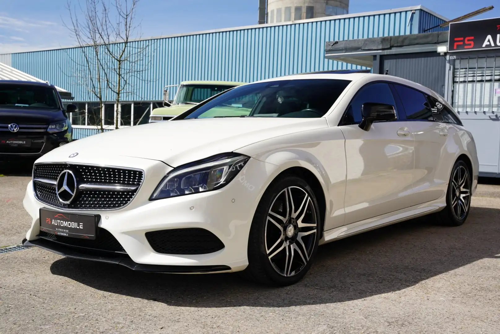 Mercedes-Benz CLS 350 CLS 350d SB 4Matic*AMG Line*360°*Multibeam LED* White - 1