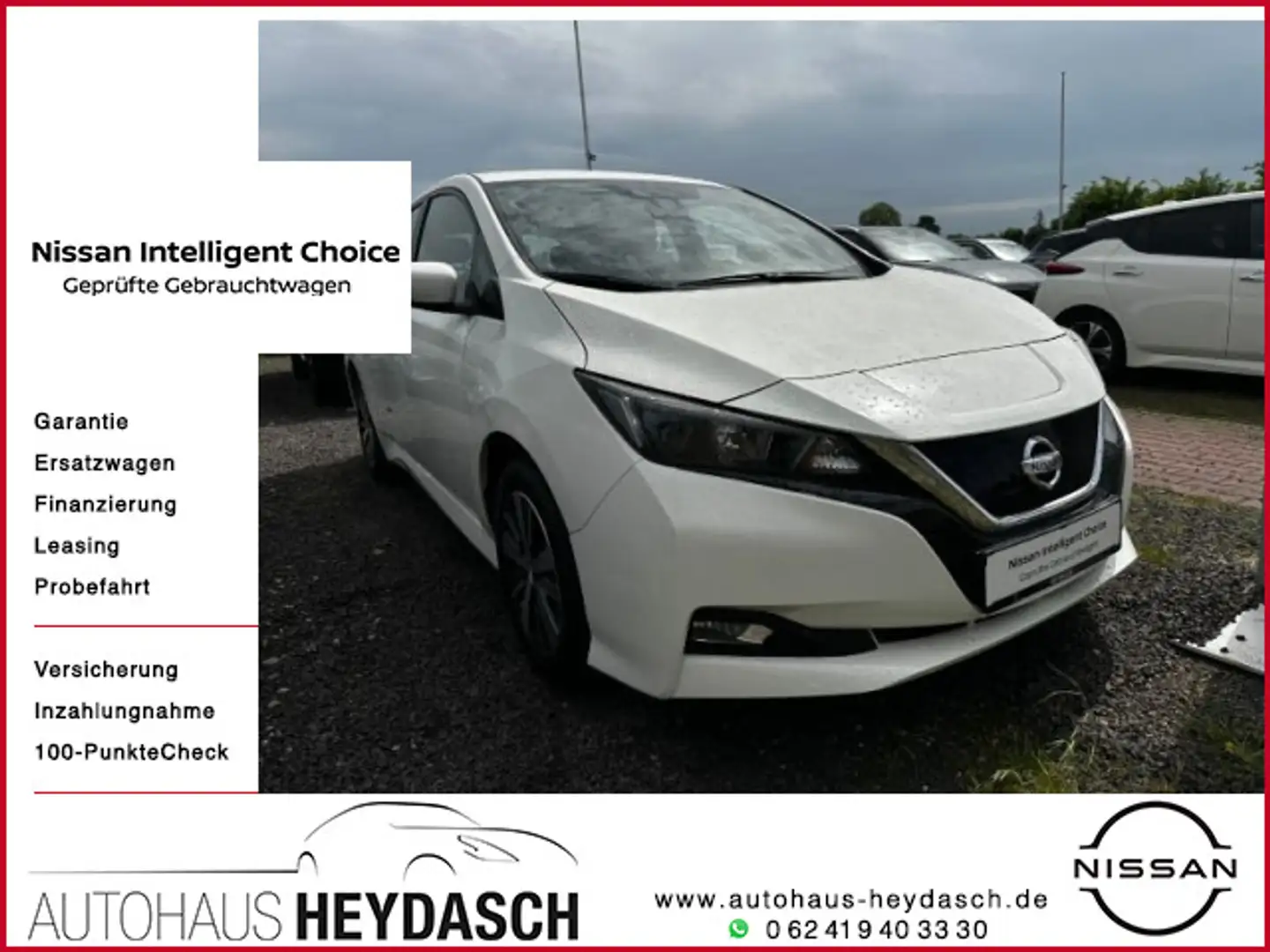Nissan Leaf Acenta *Apple CarPlay*Winterpaket* Weiß - 1