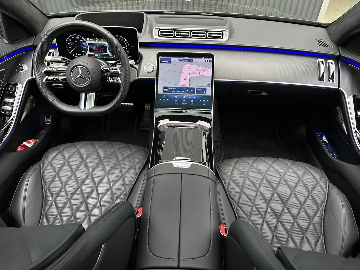 Mercedes-Benz S 580 580e 4MATIC Lang AMG Line 510pk | Pano | Burmester Grijs - 2