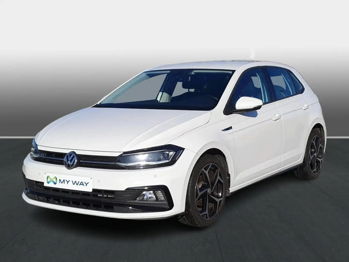 Volkswagen Polo Polo R-LINE 1.0I 75ch Wit - 1