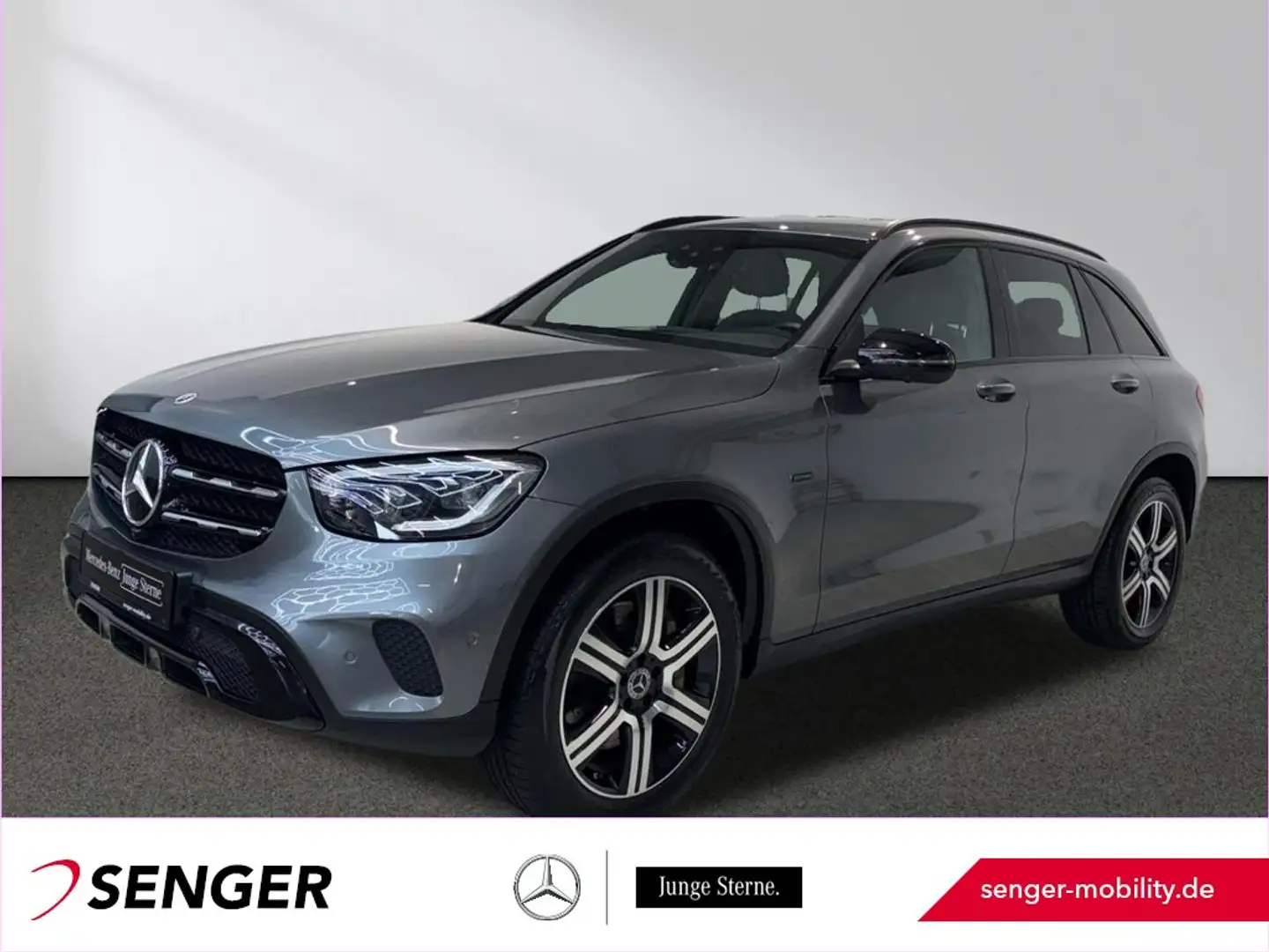 Mercedes-Benz GLC 300 de 4M Night Multibeam-LED 360°Kamera AHK Gris - 1