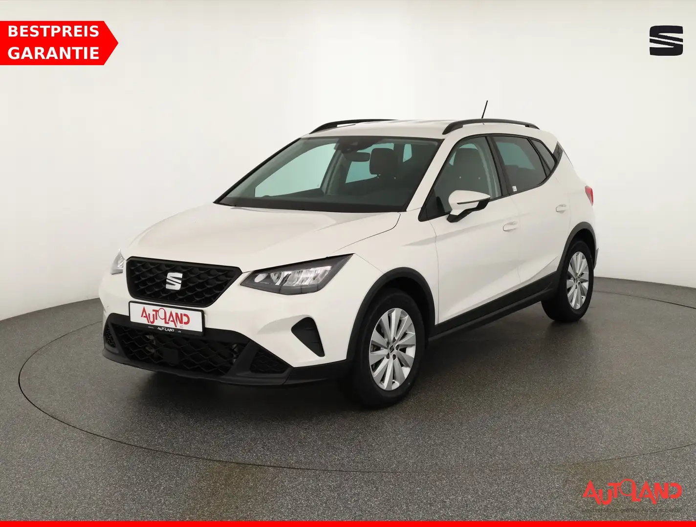 SEAT Arona 1.5 TSI DSG FR LED Navi ACC Kamera AHK PDC Weiß - 1
