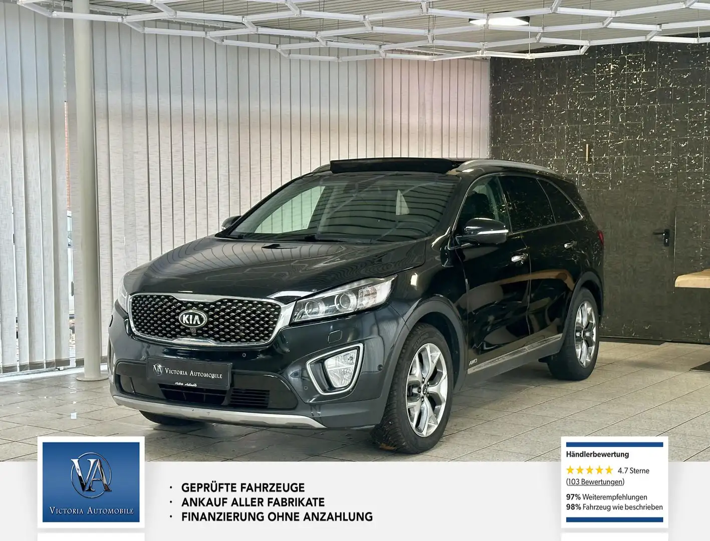 Kia Sorento Platinum Edition 4WD Mega Ausstattung* 7 Sitzer* P Noir - 1