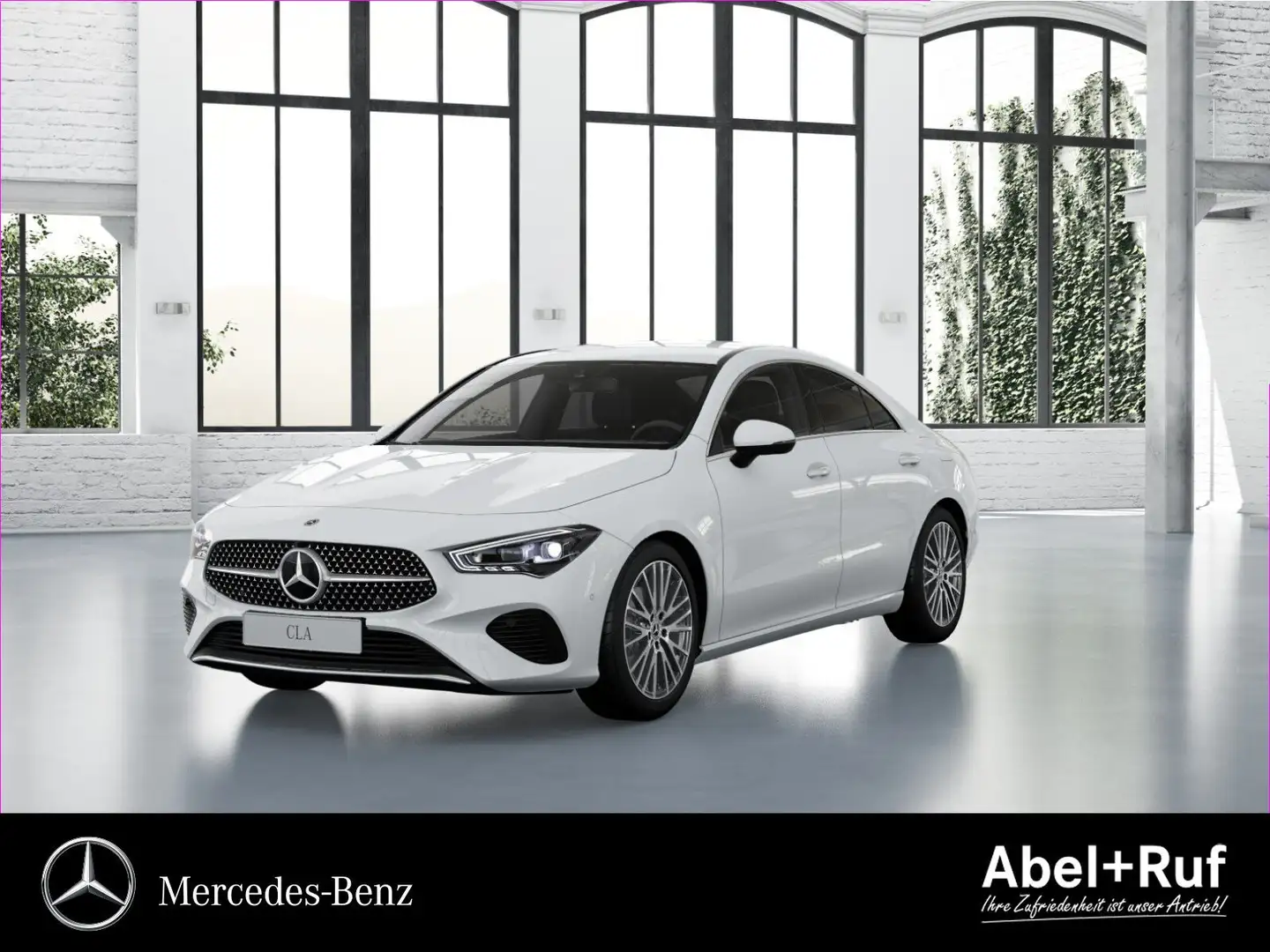 Mercedes-Benz CLA 200 d Coupé PROGRESSIVE+MULTI+Kam+LrHz+TotW Weiß - 1