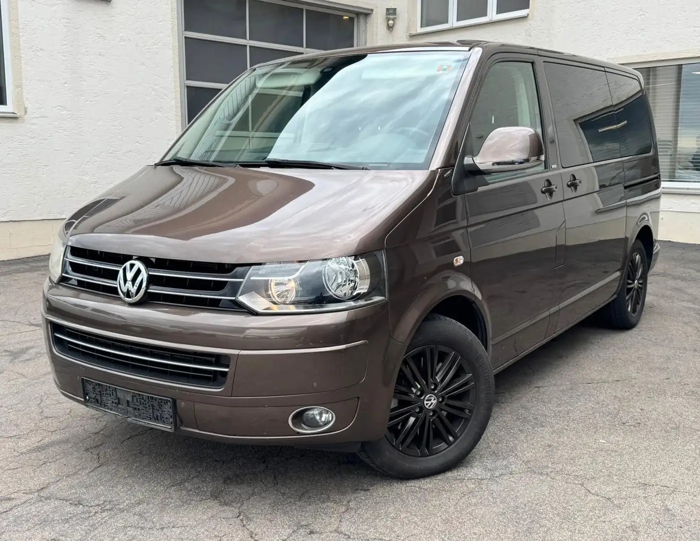 Volkswagen T5 Multivan Cup 4Motion 8FACH BETT STAND-HZ AHK Braun - 1