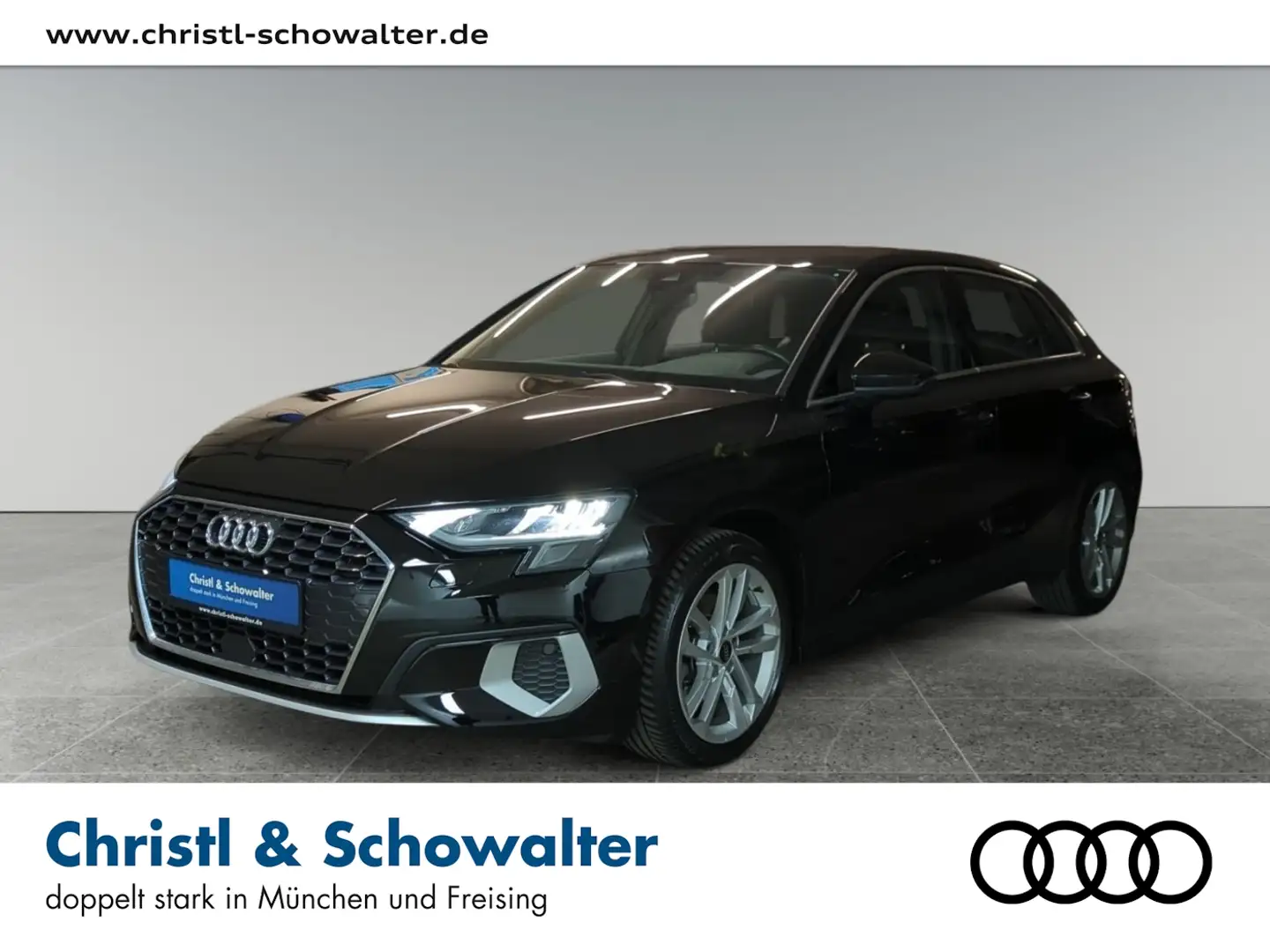Audi A3 Sportback 35 TFSI advanced LED NAVI KLIMA Schwarz - 1