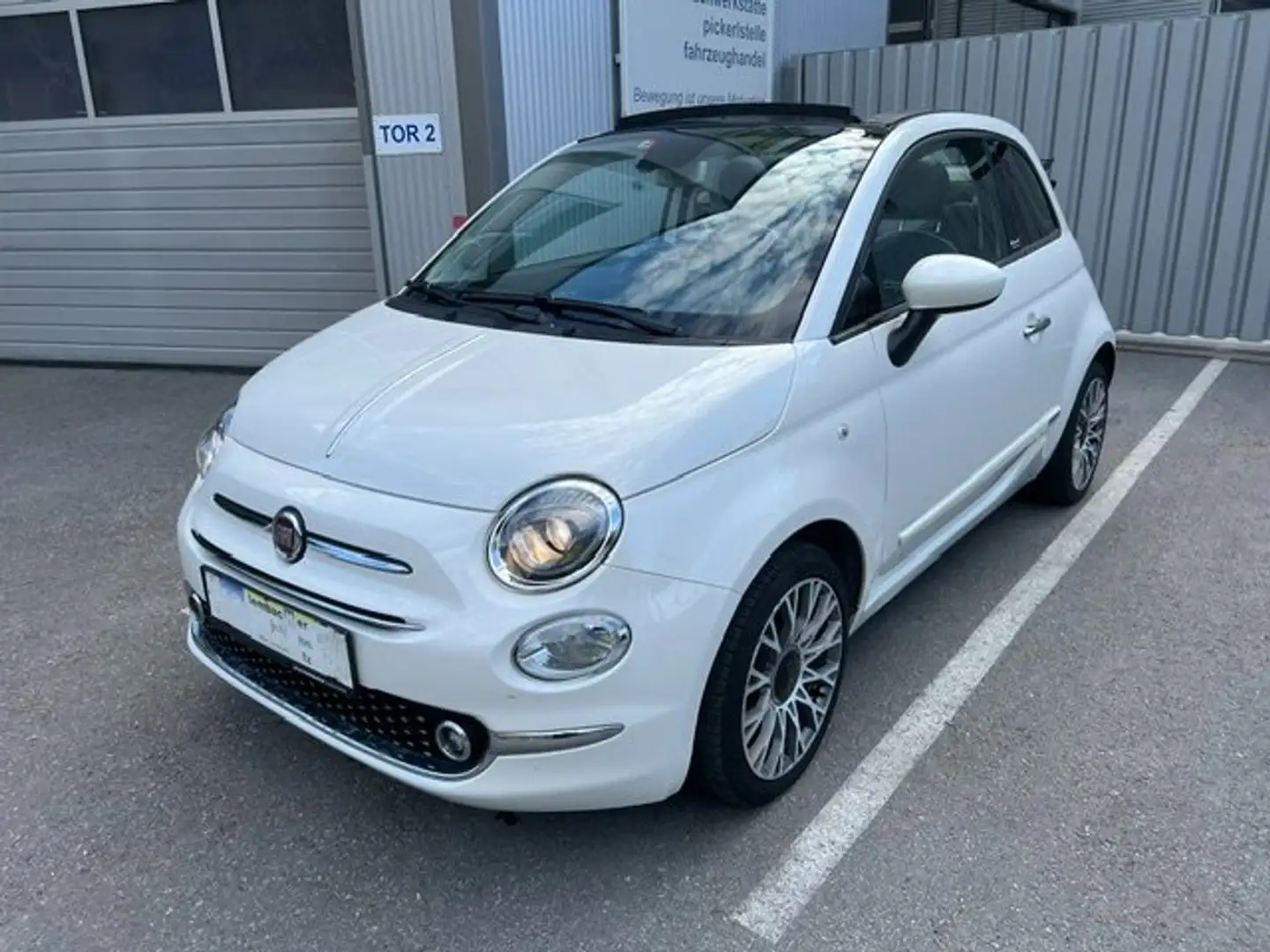 Fiat 500C Weiß - 1