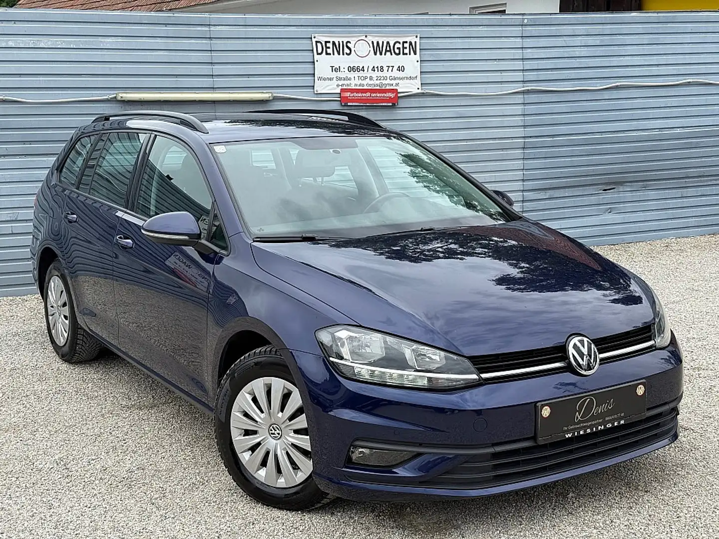 Volkswagen Golf Variant Trendline 1,6 TDI Blau - 2