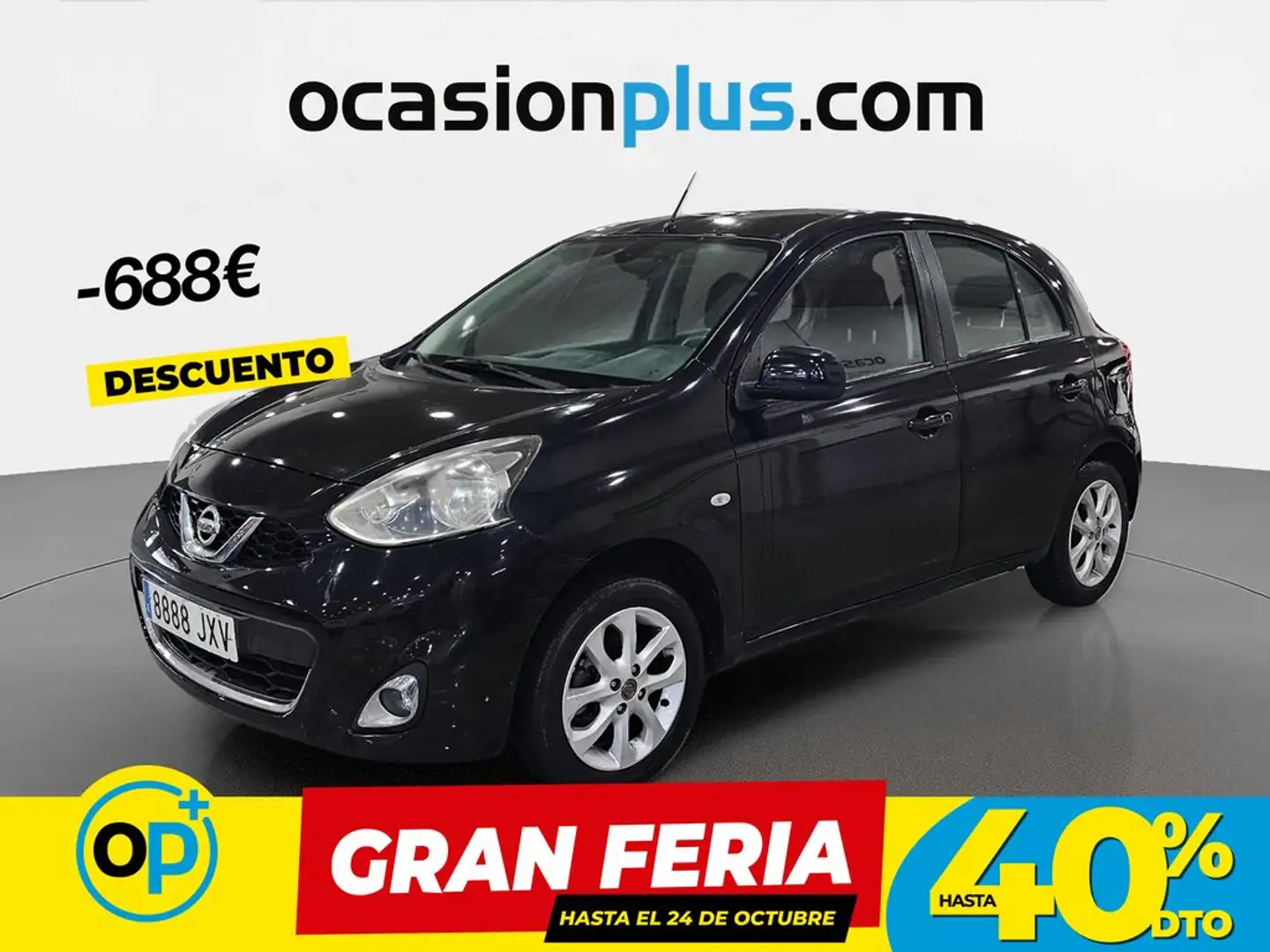 Nissan Micra 1.2 Acenta Negro - 1