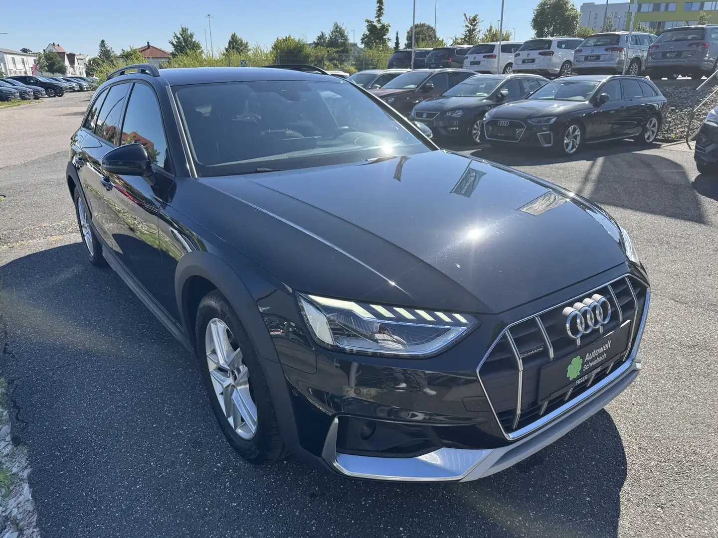 Audi A4 allroad 40 TDI quattro LED ACC AHK Zwart - 2