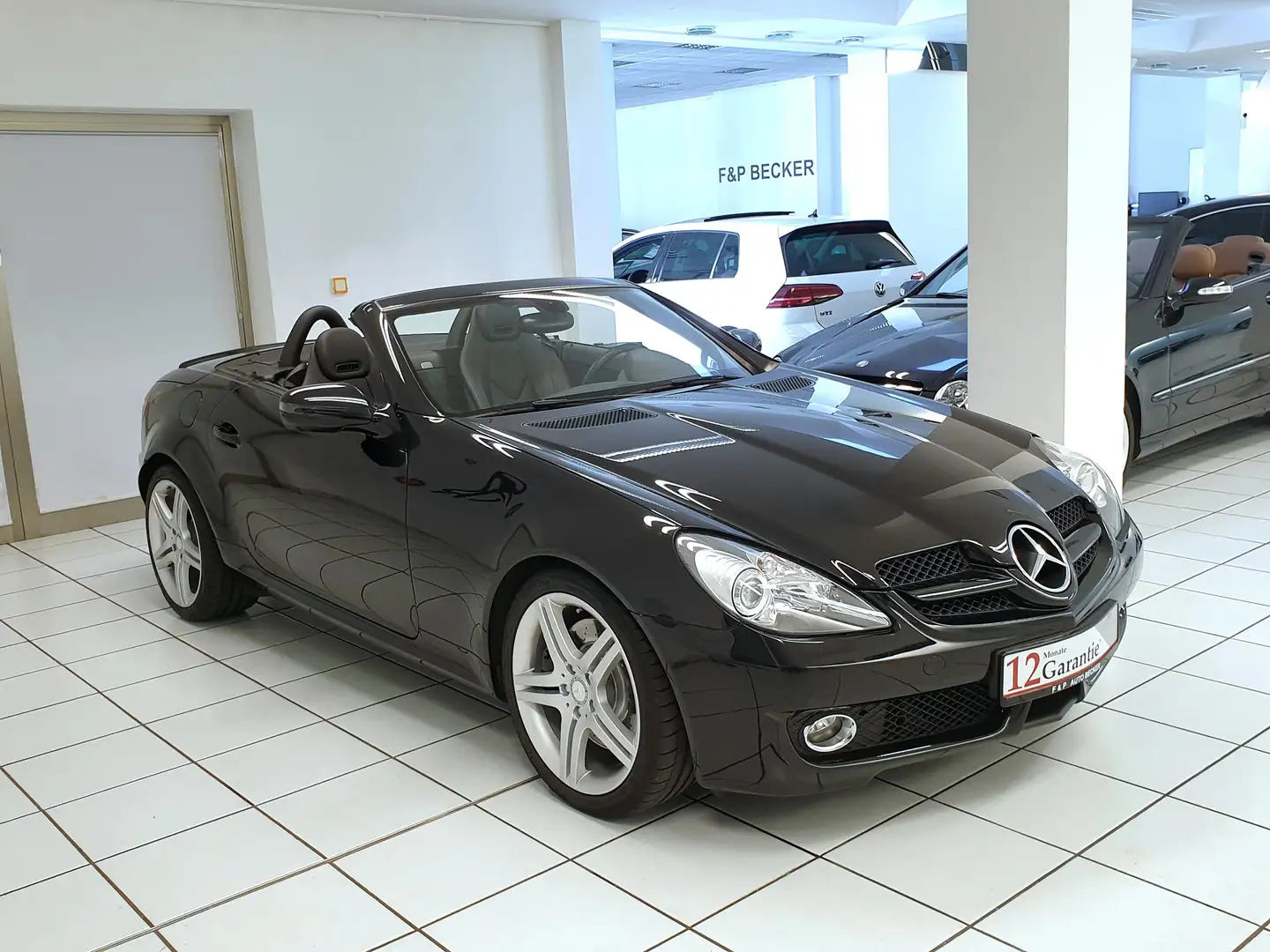 Mercedes-Benz SLK 200 Kompressor Sport Edition Automatik Leder Navi SHZ Schwarz - 2
