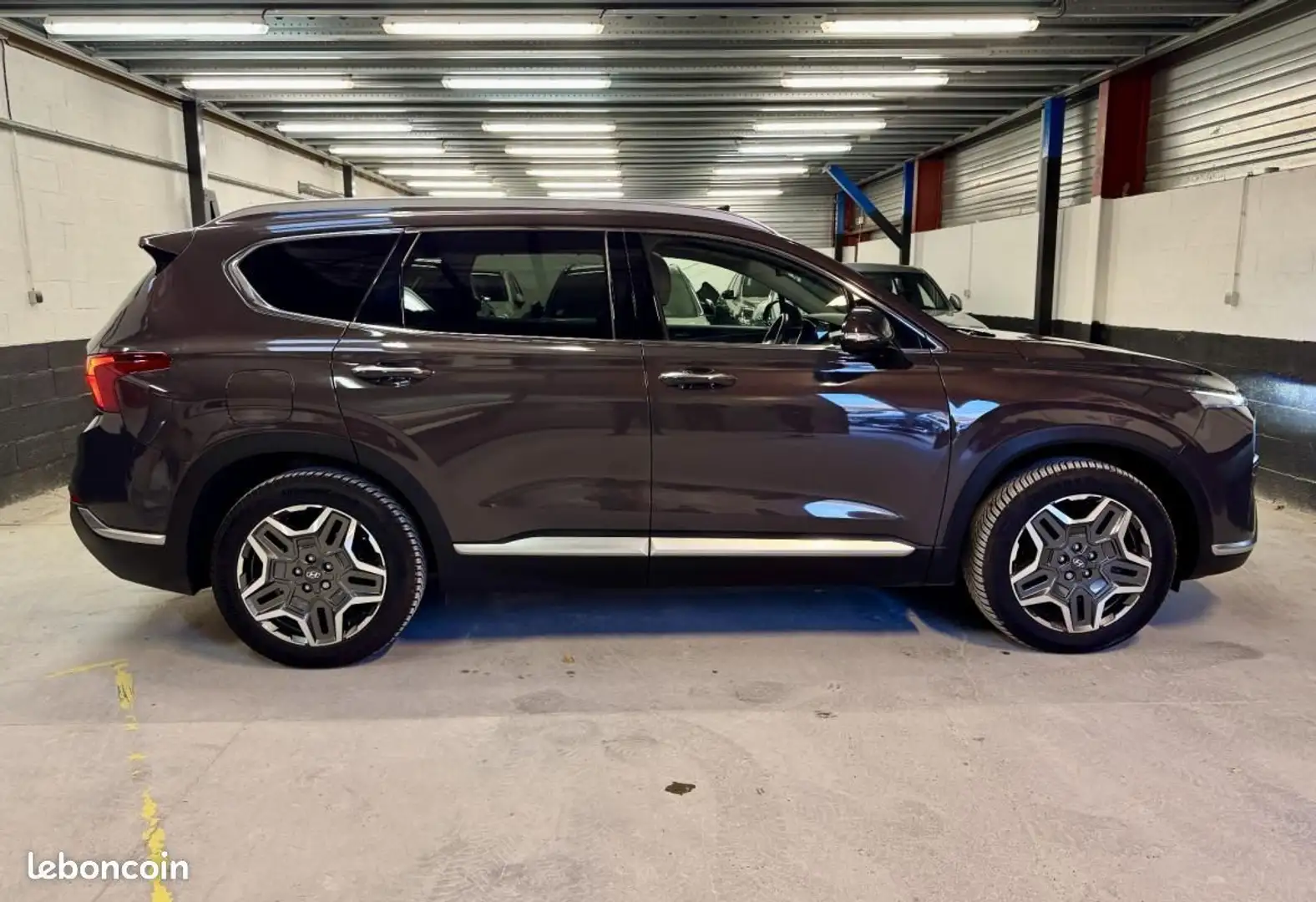 Hyundai SANTA FE 1.6 T-GDI Hybrid Rechargeable PHEV 265 CH HTRAC BVA6 EXECUTIVE 1E MAIN ORIGINE FR Gris - 2