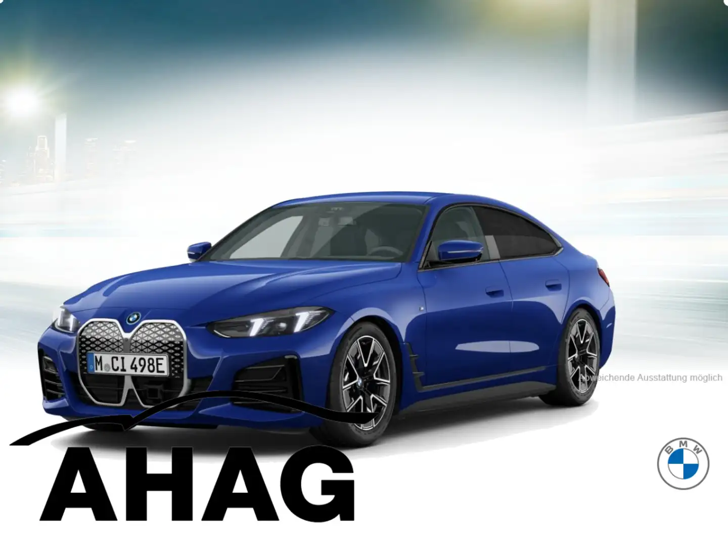 BMW i4 eDrive35 Navi Tempom.aktiv Bluetooth PDC MP3 Schn. Blau - 2