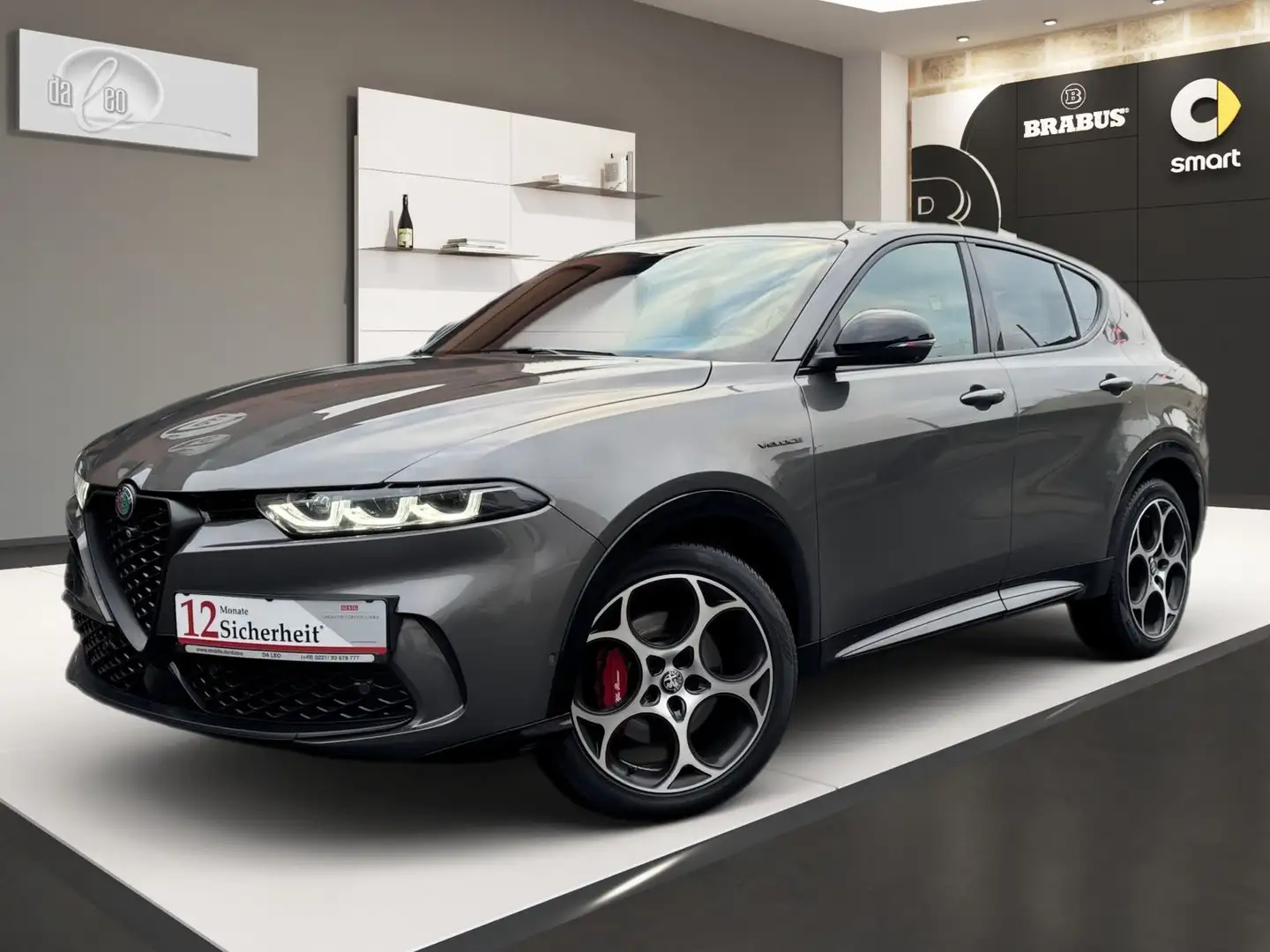 Alfa Romeo Tonale Veloce TFT 360.Kamera Navi AppleCarPlay Gris - 1