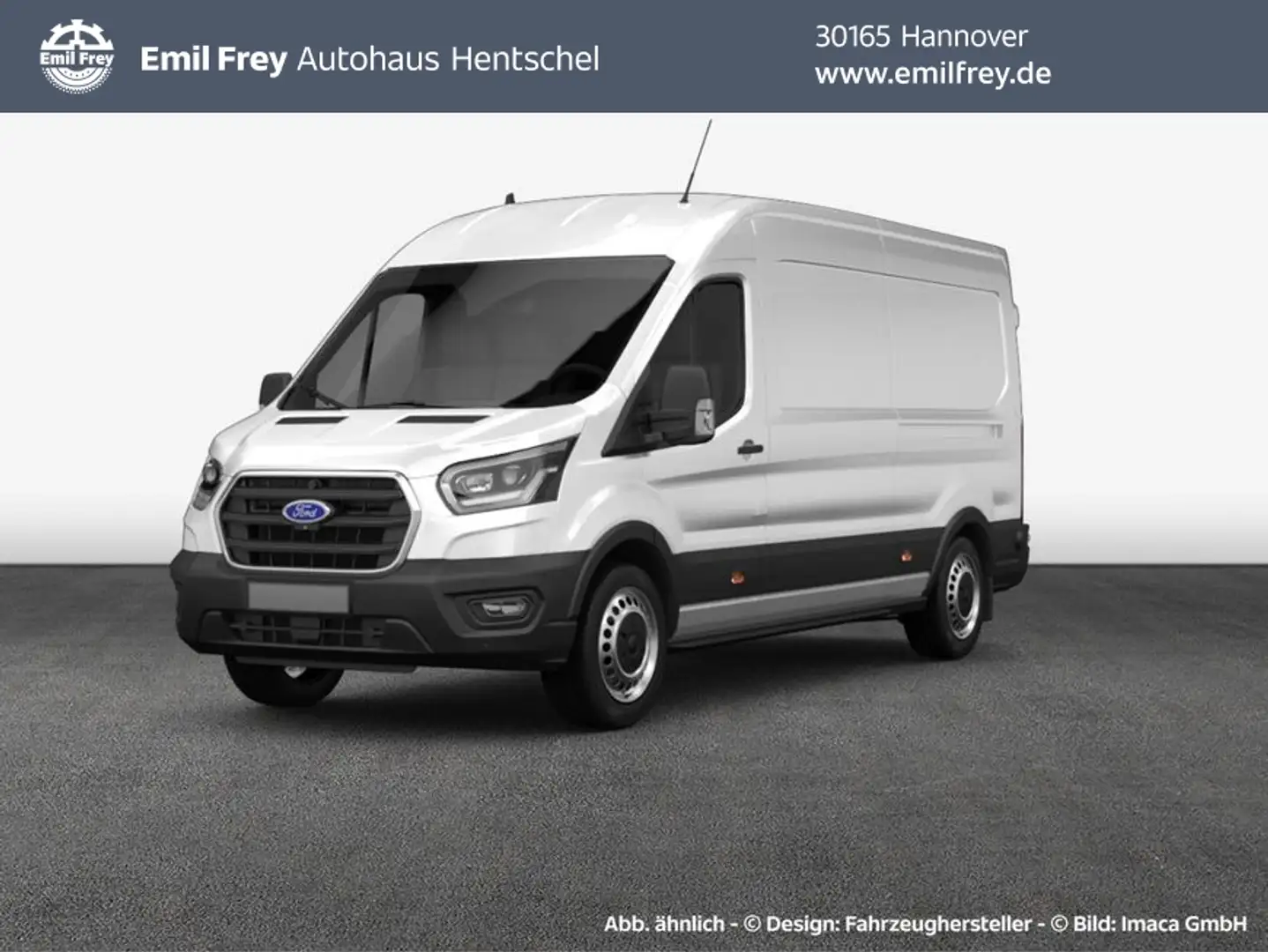 Ford Transit 350 L2H2 Lkw VA Autm. Trend 96 kW, 4-türig Weiß - 1