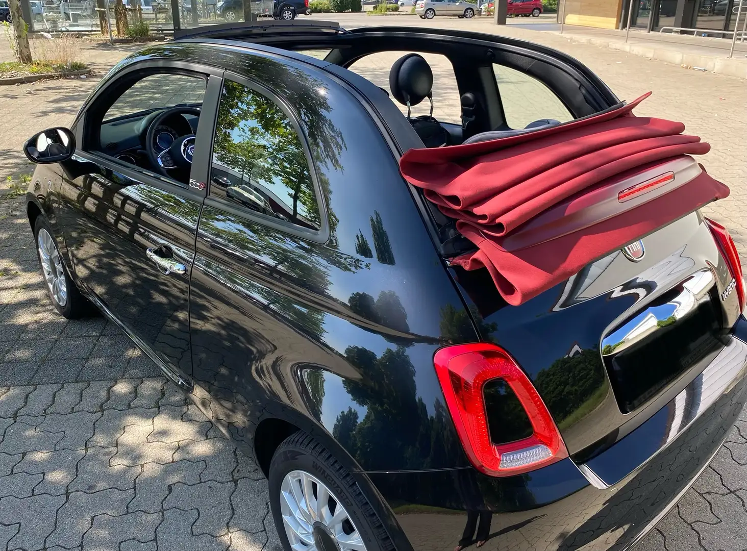 Fiat 500C 500 C 1.0 GSE N3 Hybrid Lounge Black - 2