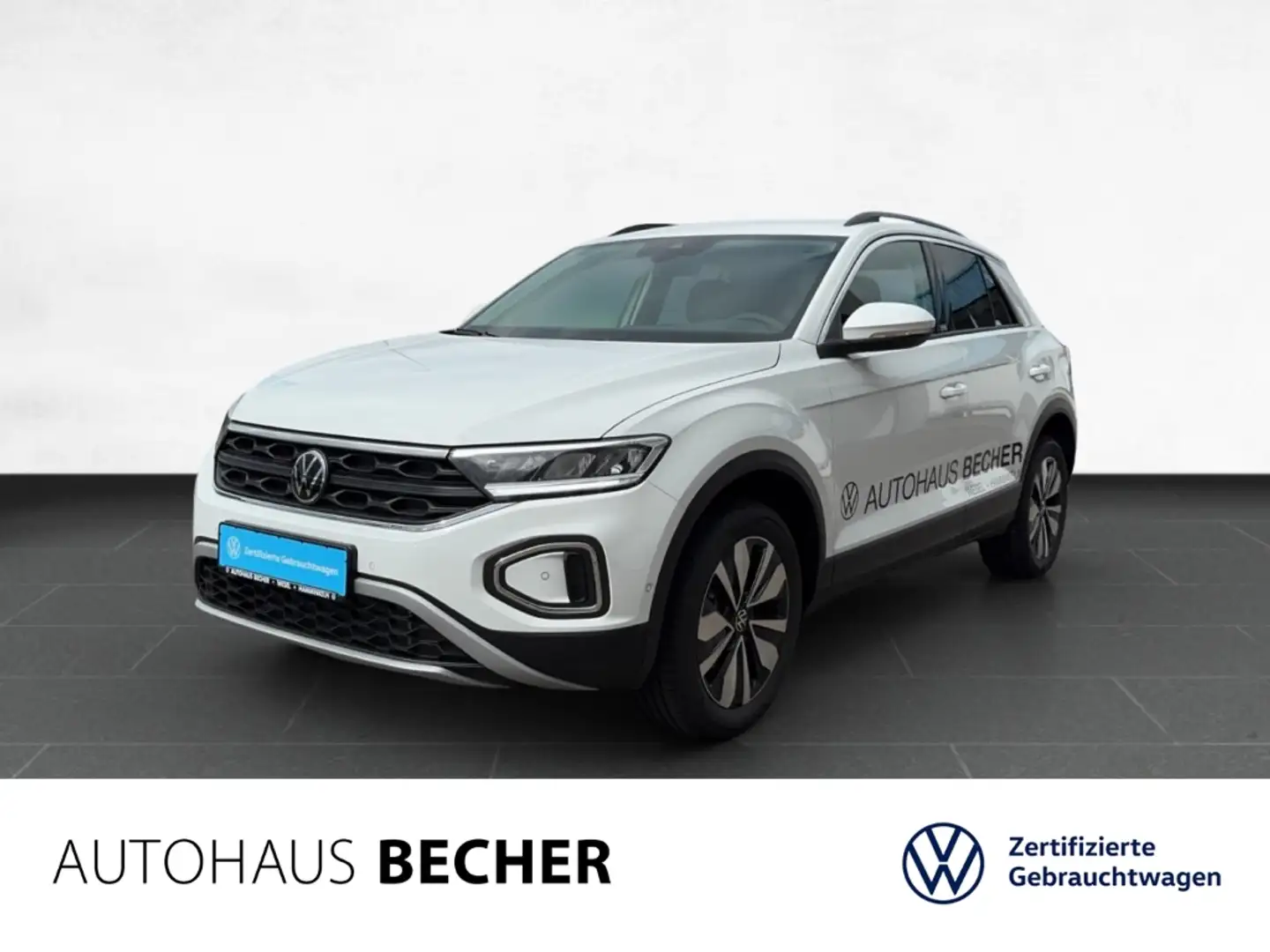 Volkswagen T-Roc 1.5 TSI DSG Move /AHK/Navi/Rückfahrk/LED Weiß - 1