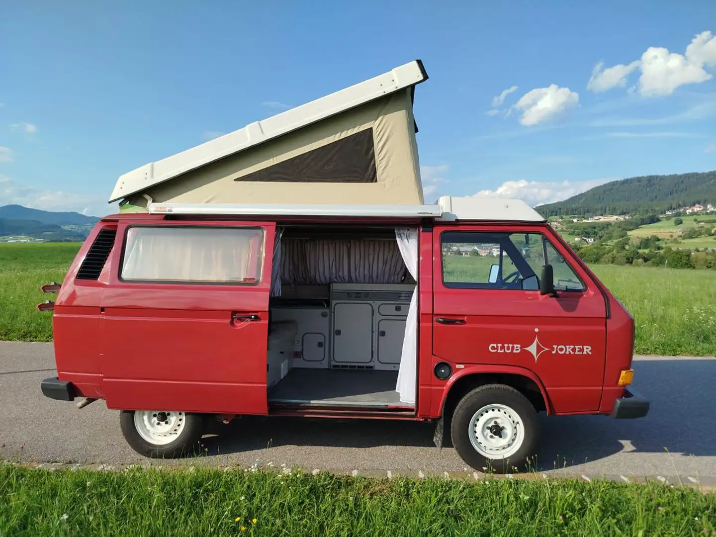 Westfalia Club Joker VW T3 Piros - 2