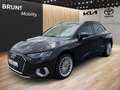 Audi A3 40 TFSle PHEV Sportback S tronic Schwarz - thumbnail 2