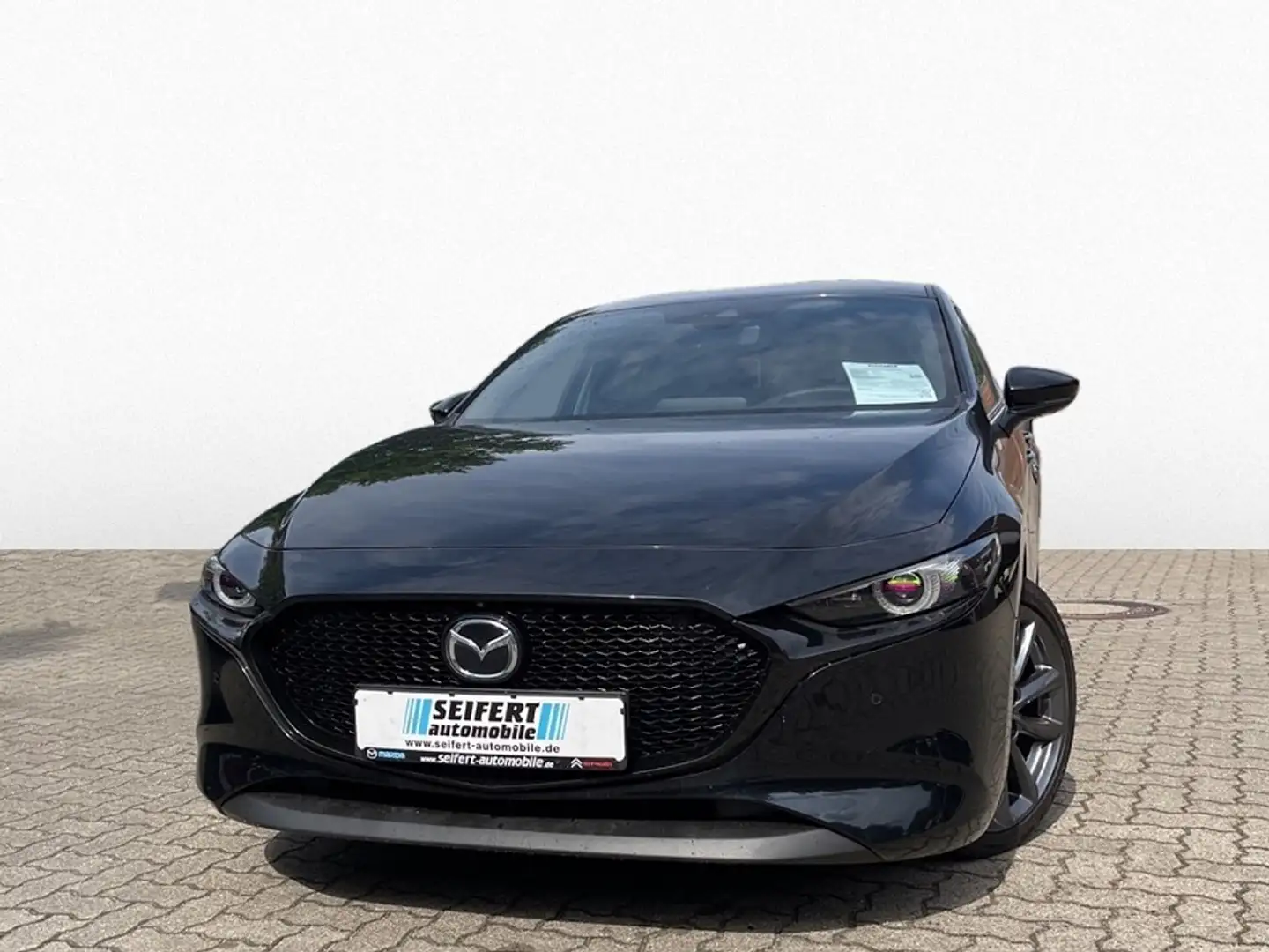 Mazda 3 SKYACTIV-G 2.0 M Hybrid Desing&ACT-Paket *Garantie Black - 1