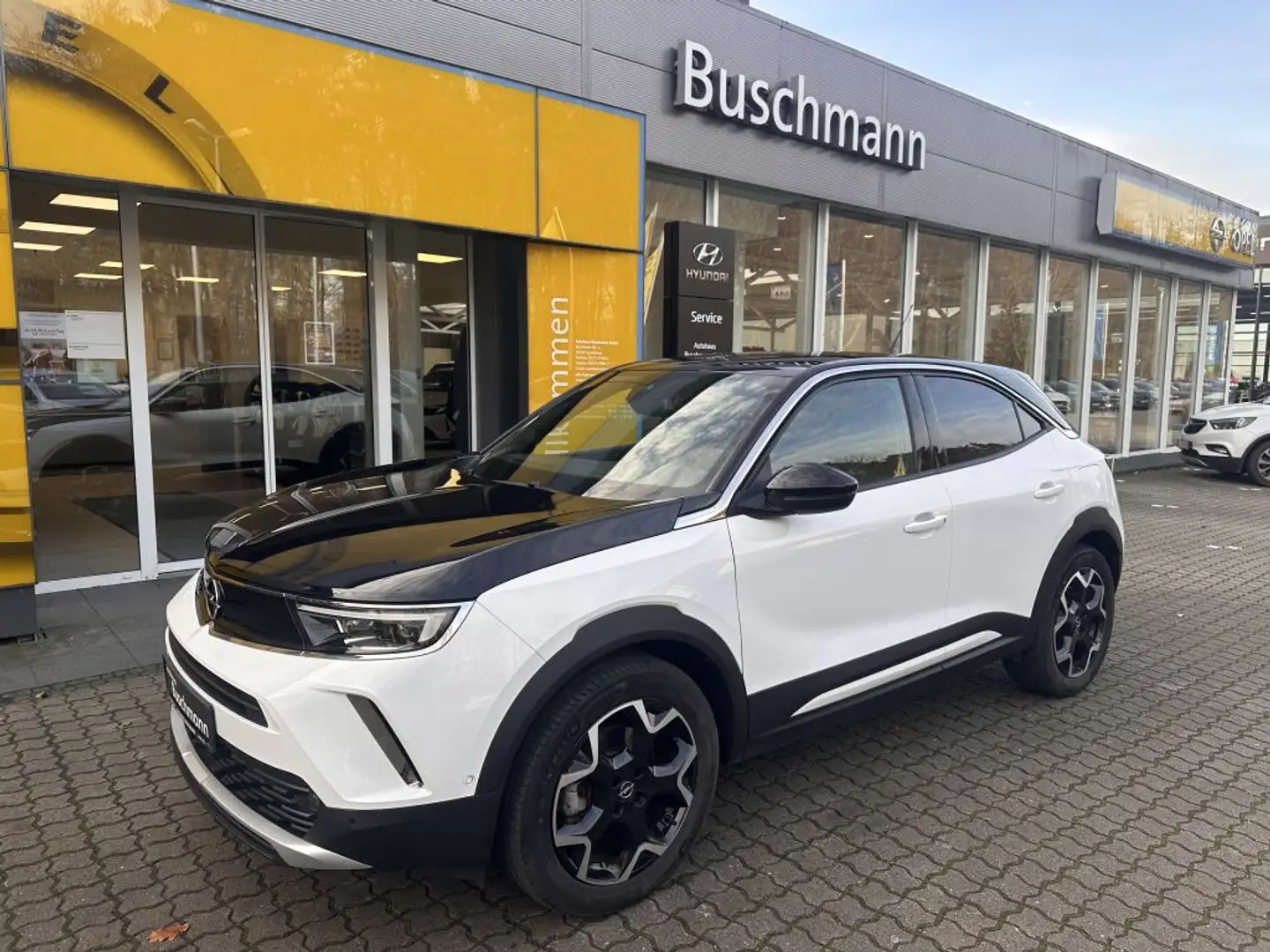Opel Mokka-E Ultimate +SOH99%+NAVI+RFK+MATRIX LED+ Weiß - 1