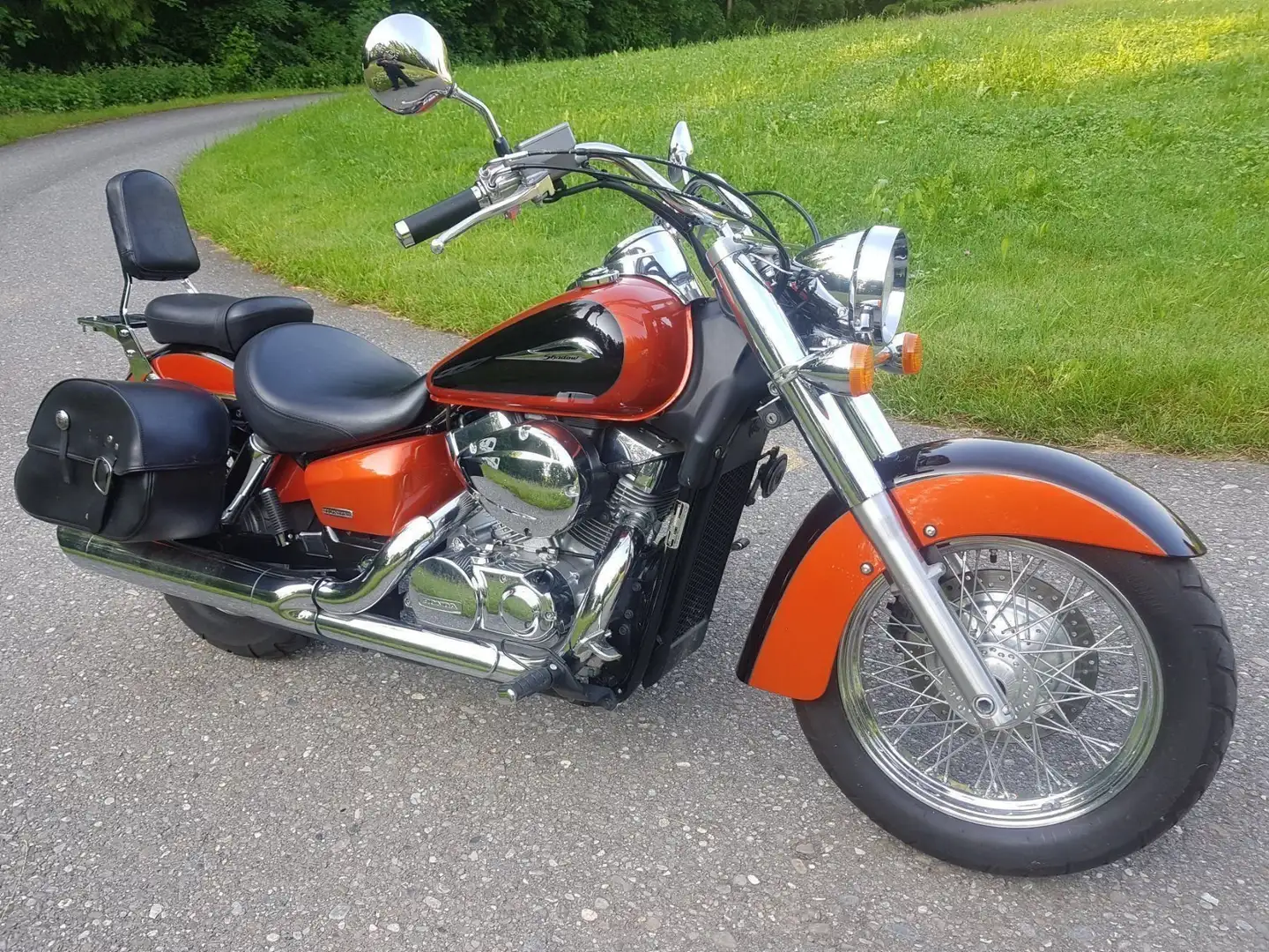 Honda VT 750 Roşu - 2