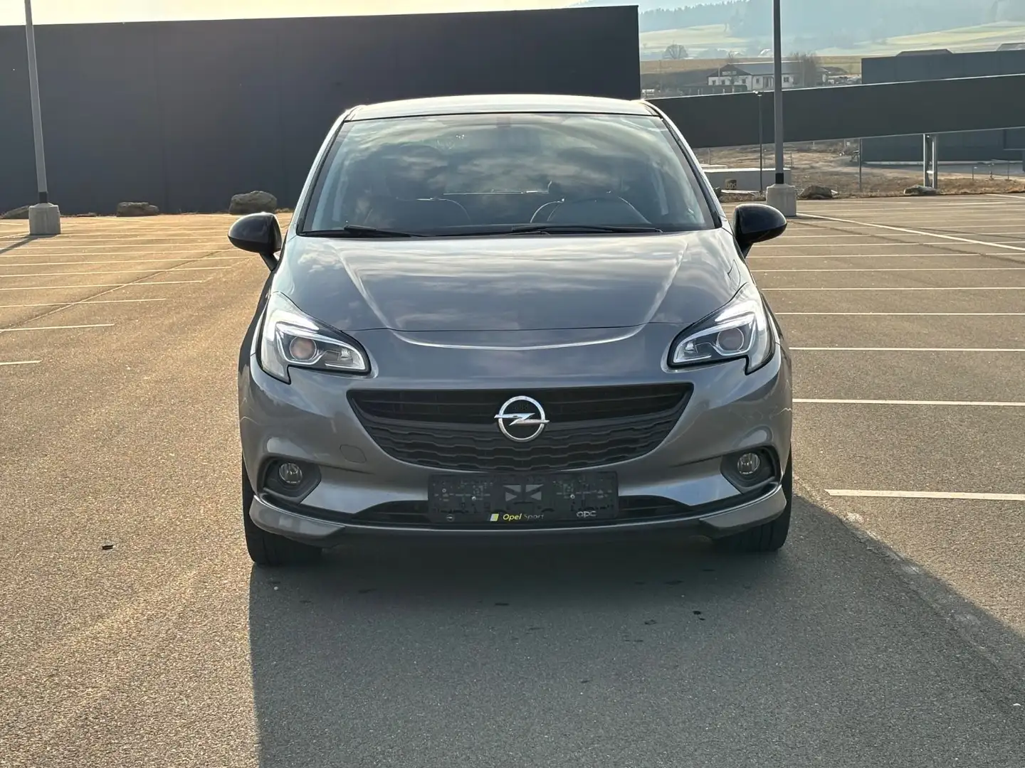 Opel Corsa E OPC Line Alu SHZ PDC ecoFlex Gris - 2