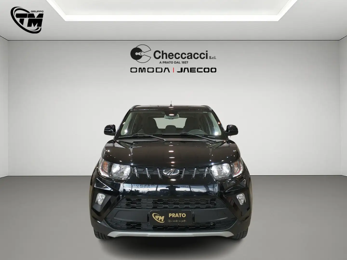 Mahindra KUV100 KUV100 1.2 K6+ *GPL*48.000 KM Zwart - 2