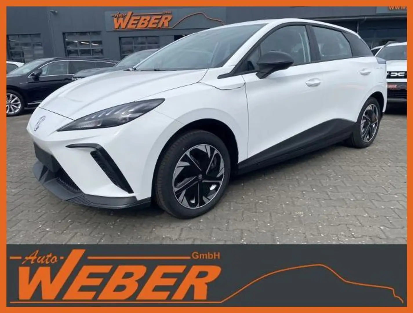 MG MG4 49 kWh Standart APP ACC Kamera Weiß - 1