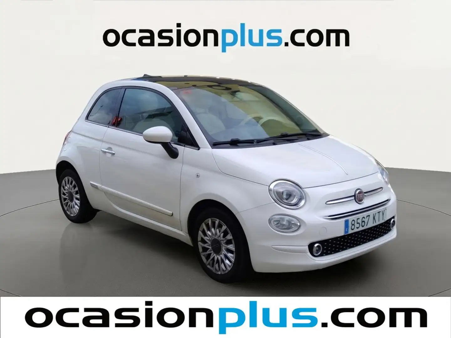 Fiat 500 1.2 Lounge Blanco - 2