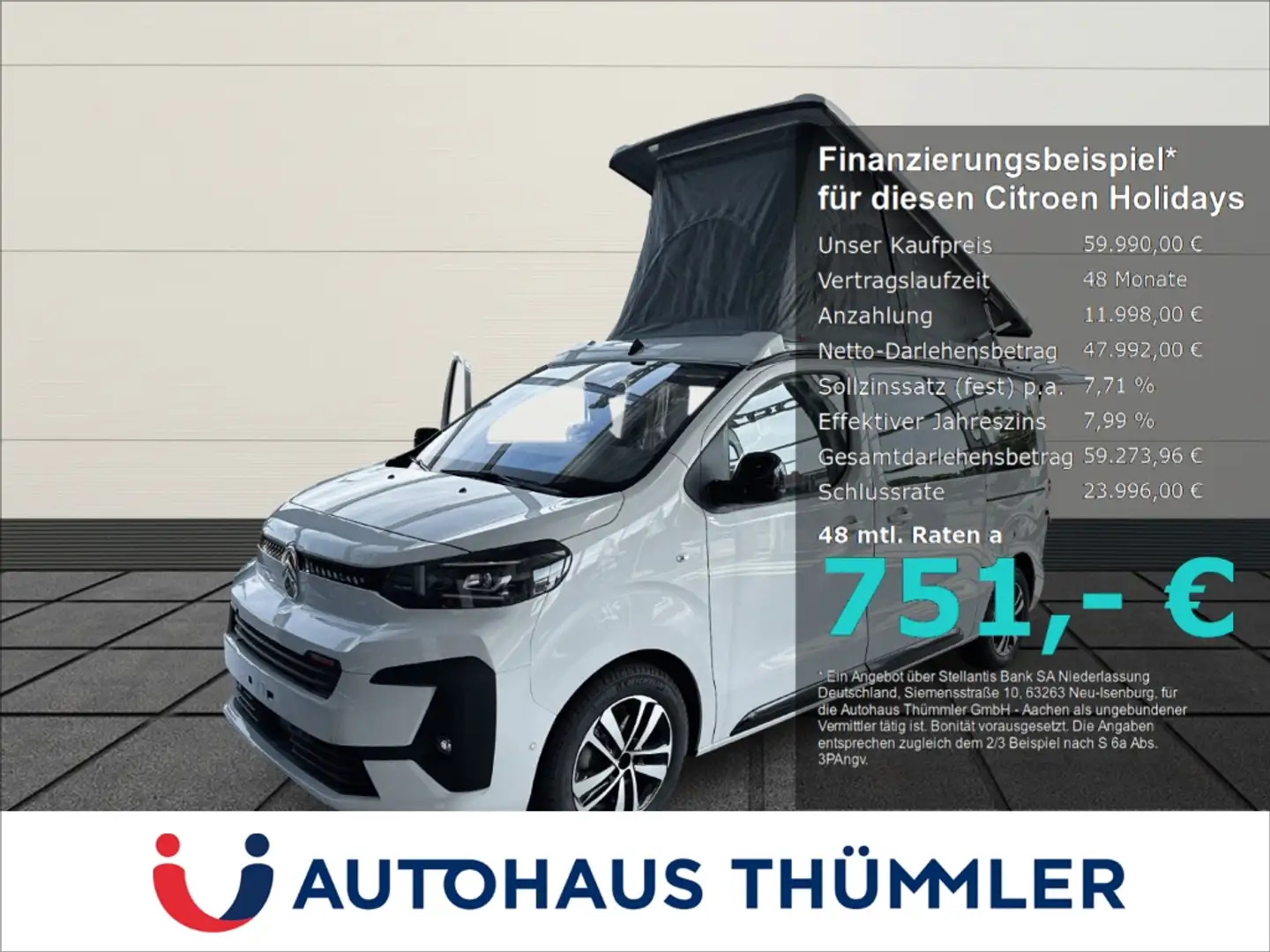 Citroen Holidays BlueHDi 180 EAT8 Max-Paket AHK Navi Alu A Blanc - 1