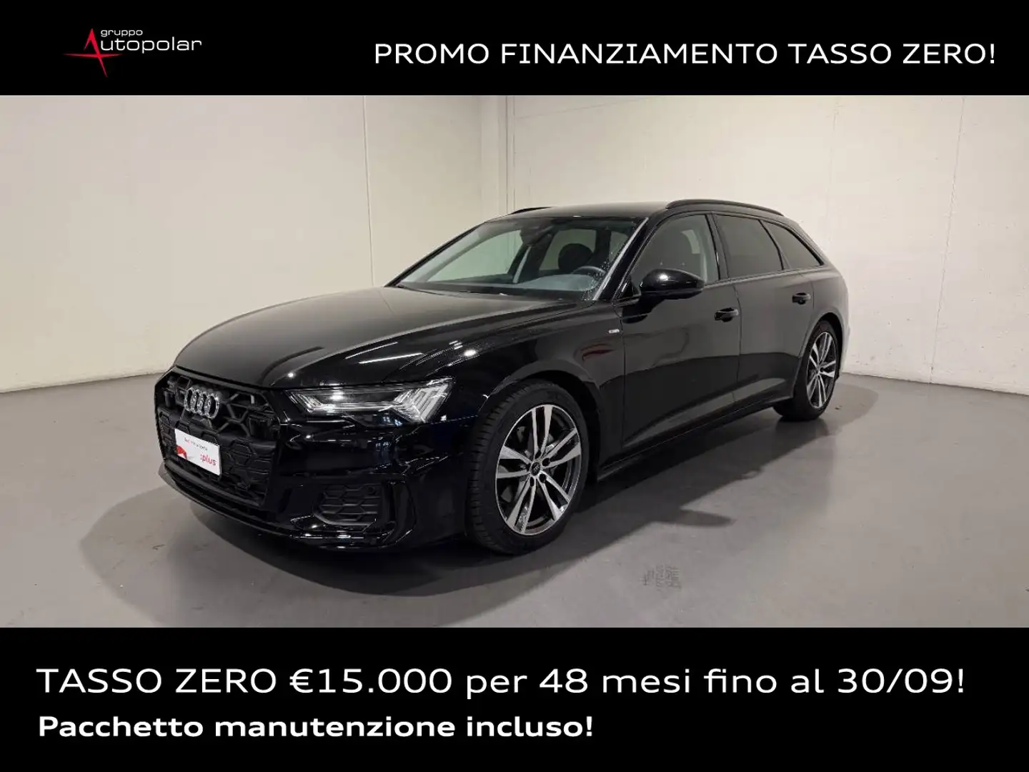 Audi A6 AVANT 40 TDI MHEV S LINE EDITION QUATTRO S-TRONIC Nero - 1