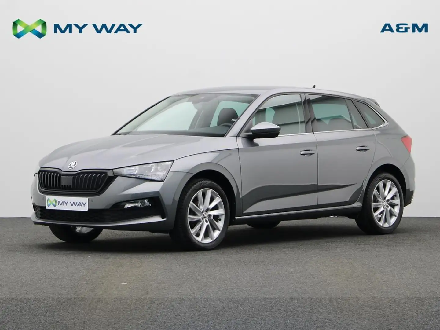 Skoda Scala Clever 1.0 TSI 95 PK Gris - 1