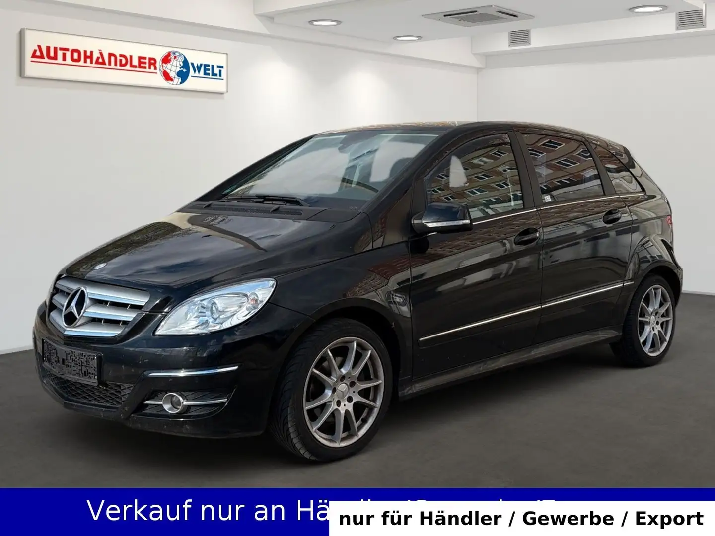 Mercedes-Benz B 200 Turbo Automatik Klimaanlage T-Leder Schwarz - 1