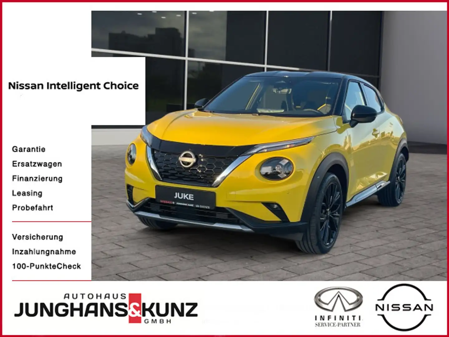 Nissan Juke Hybrid N-Sport Hybrid TECH-PAKET NAVI KAMER Amarillo - 1