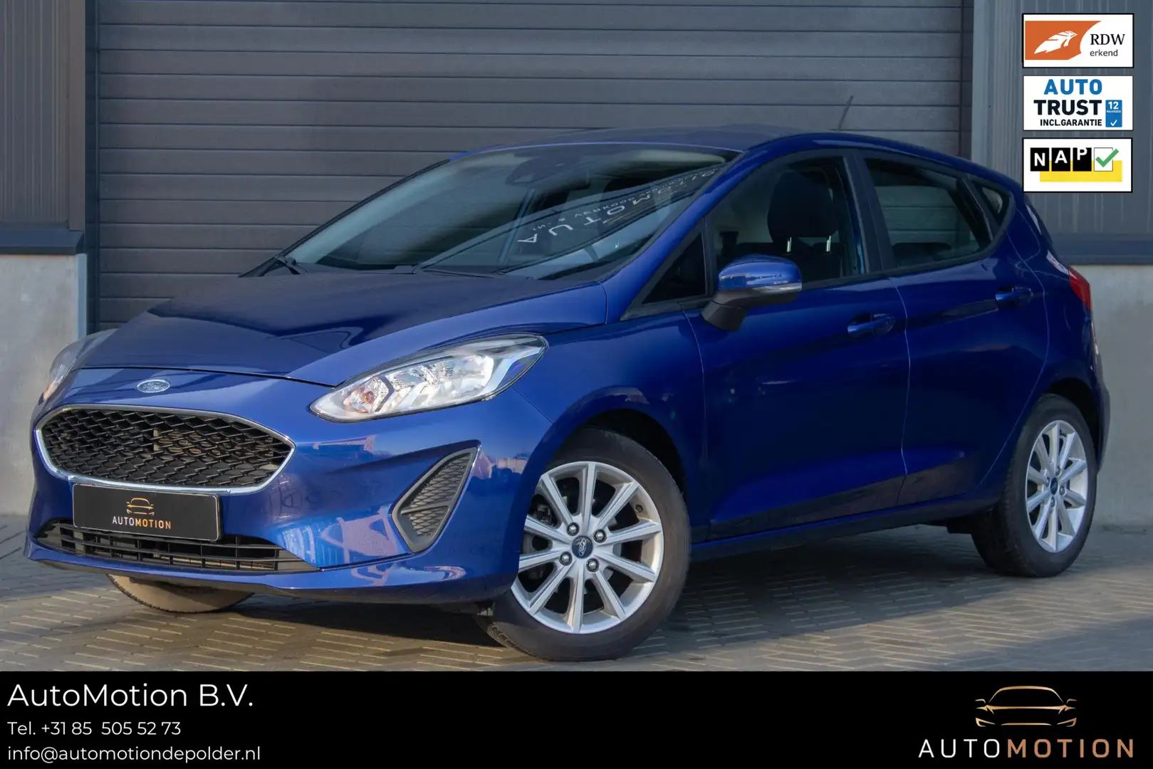Ford Fiesta 1.1 Trend AppleCarplay Parkeersensor Laneassist Bleu - 1