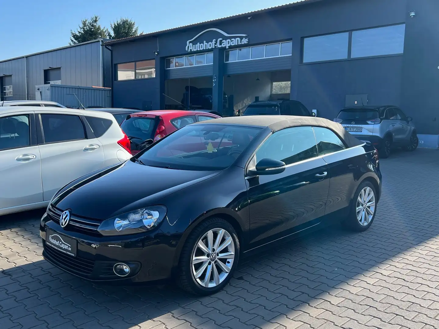 Volkswagen Golf Cabriolet Golf VI Cabriolet/Leder/Navi/PDC/Eu5/3.Ha/ZV/SHZ Negru - 1