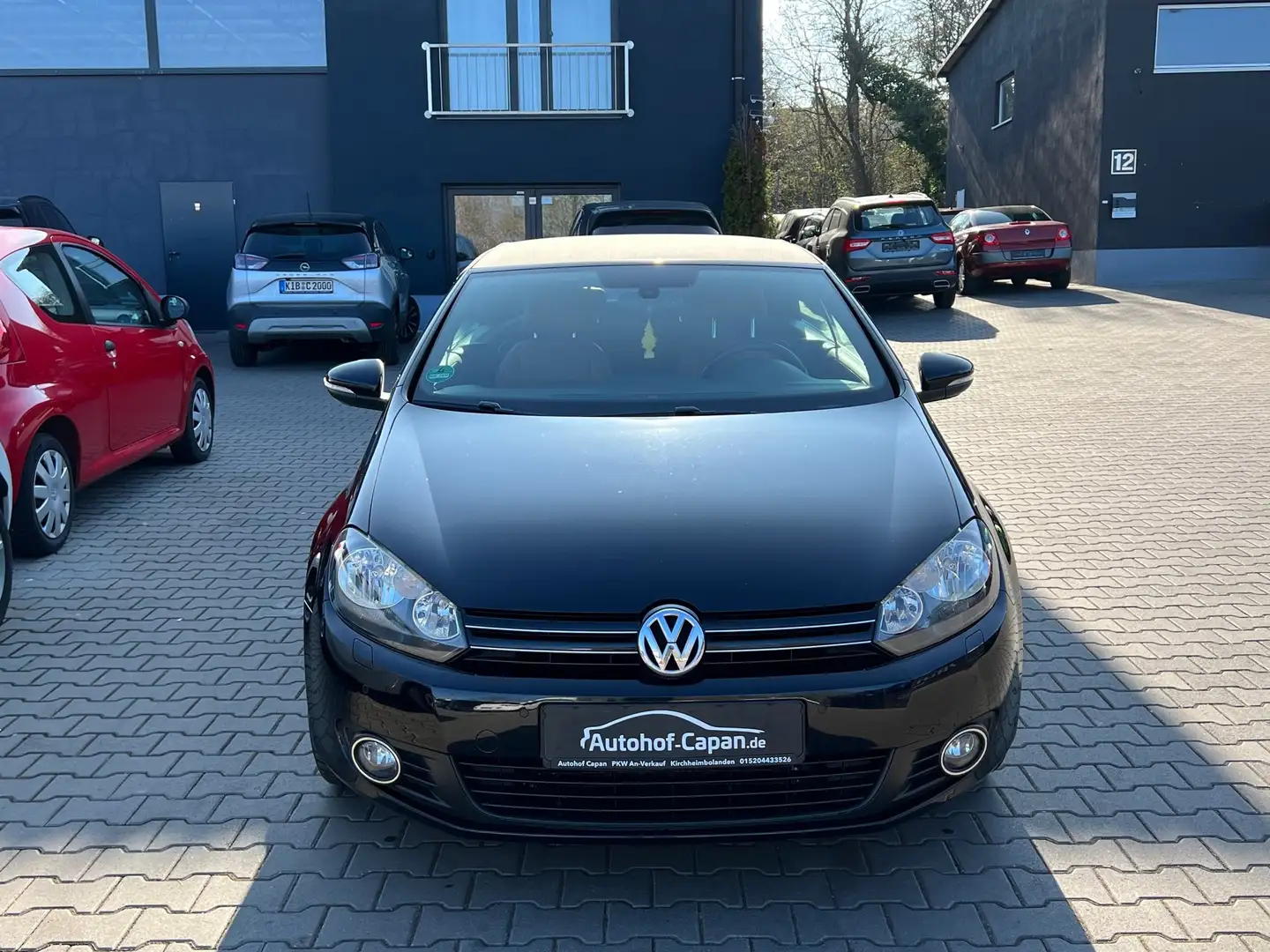 Volkswagen Golf Cabriolet Golf VI Cabriolet/Leder/Navi/PDC/Eu5/3.Ha/ZV/SHZ Negru - 2