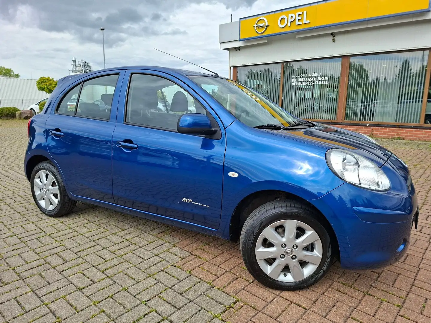Nissan Micra 30 Jahre Edition+KLIMA+ZV+FB+el.Fh+Alu´s+ Bleu - 1