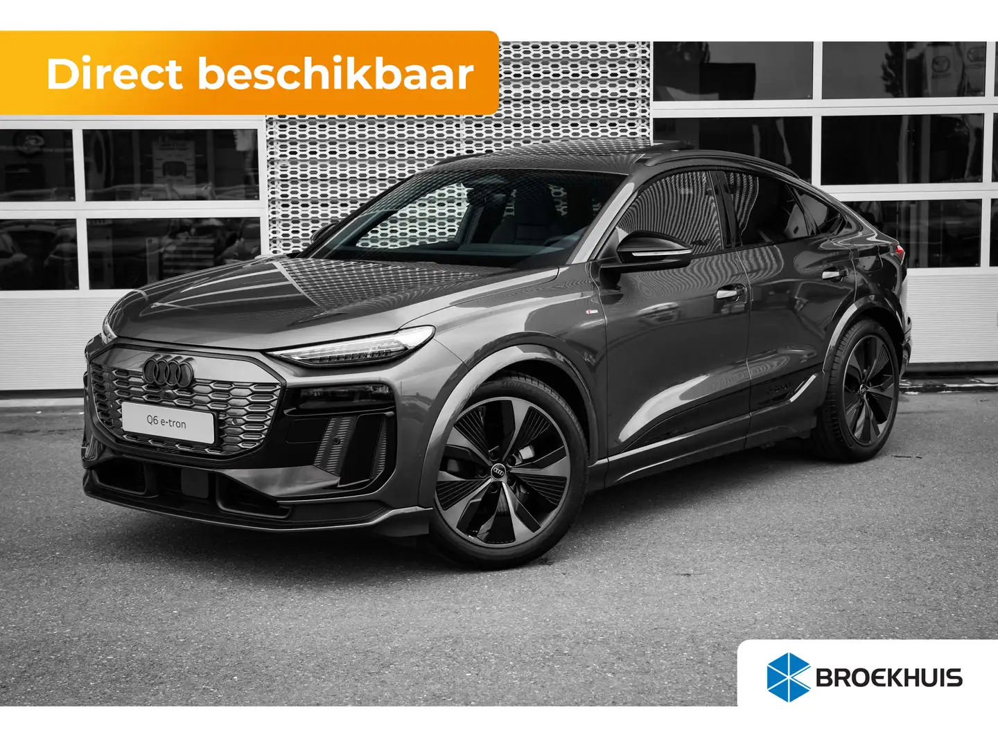 Audi Q6 Sportback e-tron S edition | Adaptive cruise contr Grijs - 1