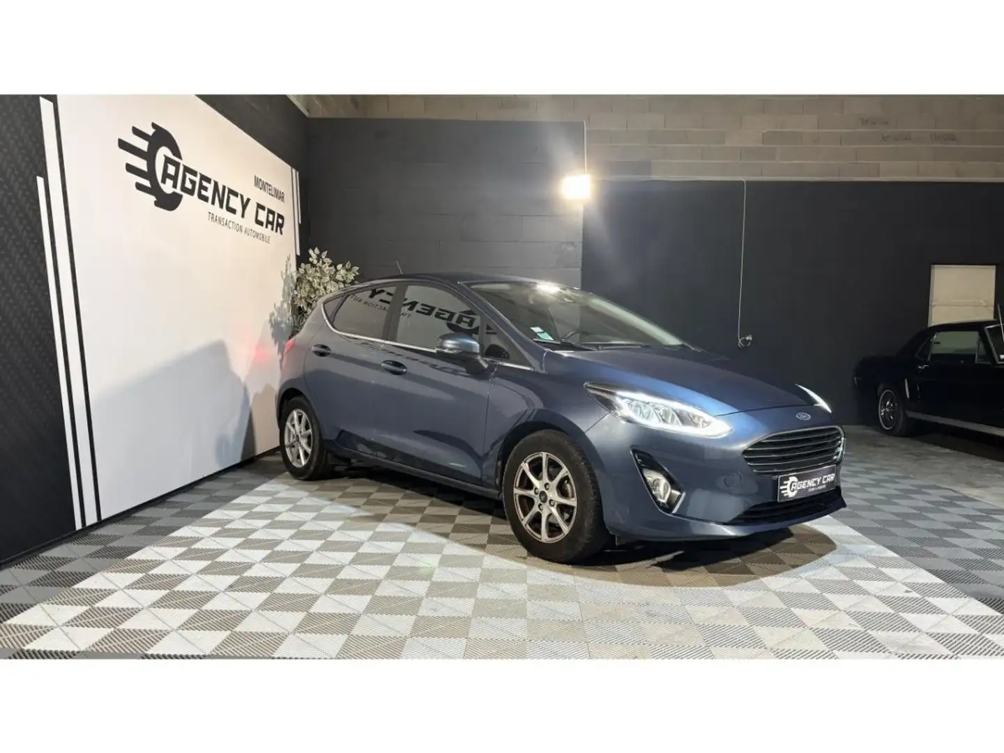 Ford Fiesta 1.0 EcoBoost 125 ch Titanium Blau - 2