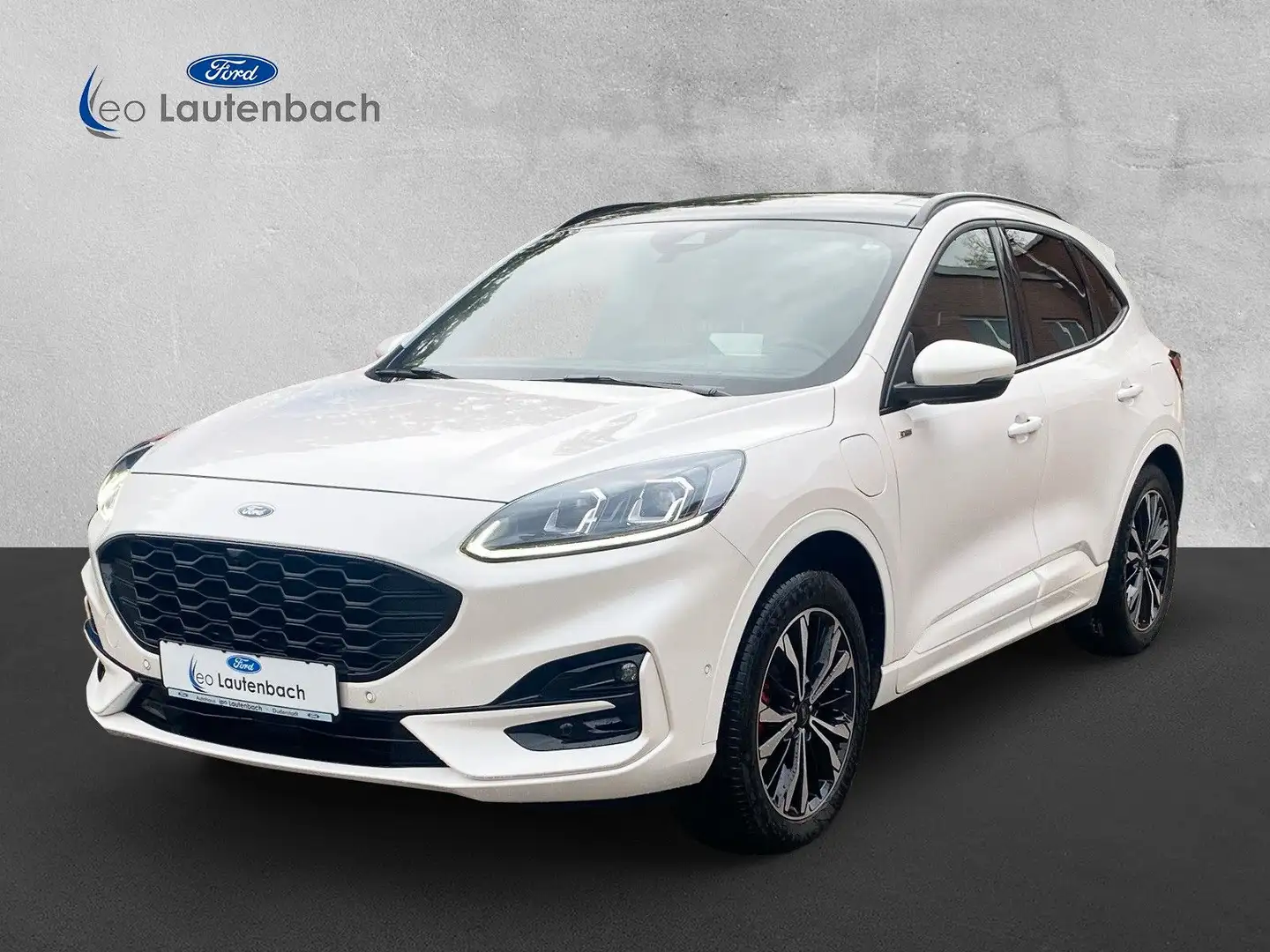 Ford Kuga Plug-In Hybrid ST-Line X Weiß - 1
