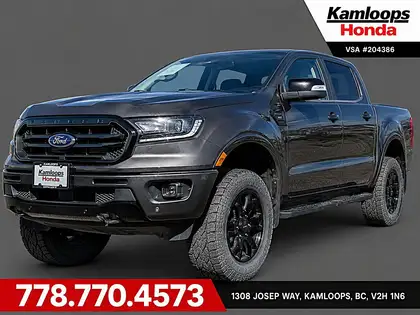 Gray 2020 Ford Ranger Pickup Truck Four-Wheel Drive Automatic
