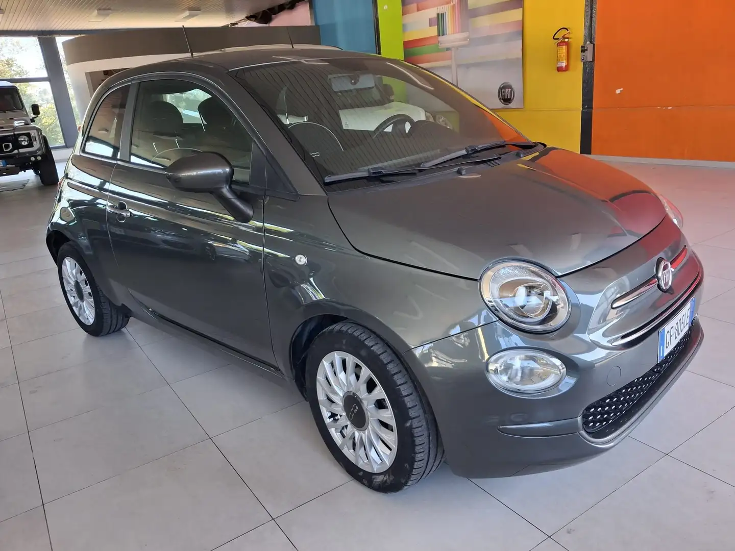Fiat 500 500 III 2015 1.0 hybrid Lounge 70cv Grigio - 2