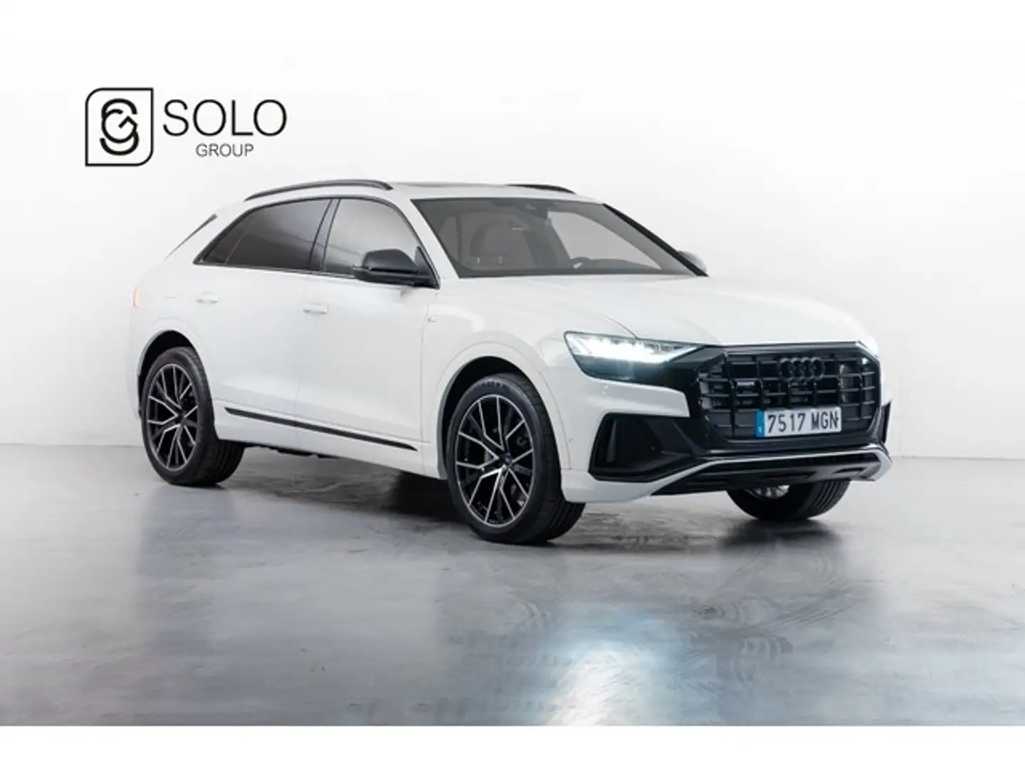 Audi Q8 45 TDI Black line quattro tiptronic Blanc - 2