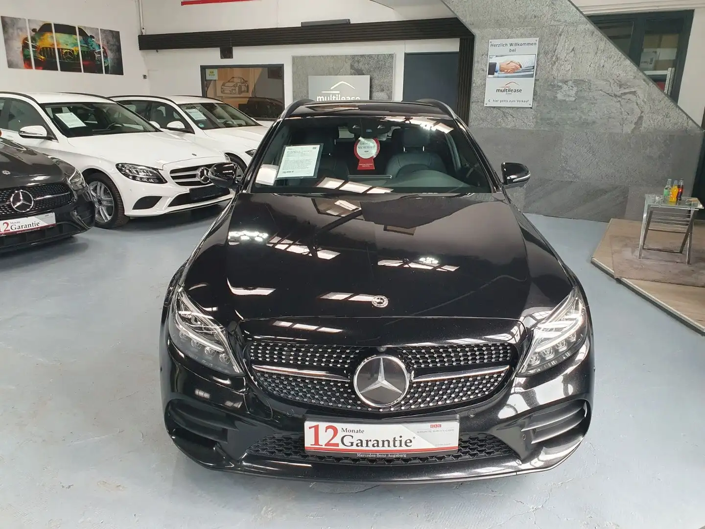 Mercedes-Benz C 200 T d AMG LINE 9G-Tronic|360°|Navi|Distronik Noir - 2