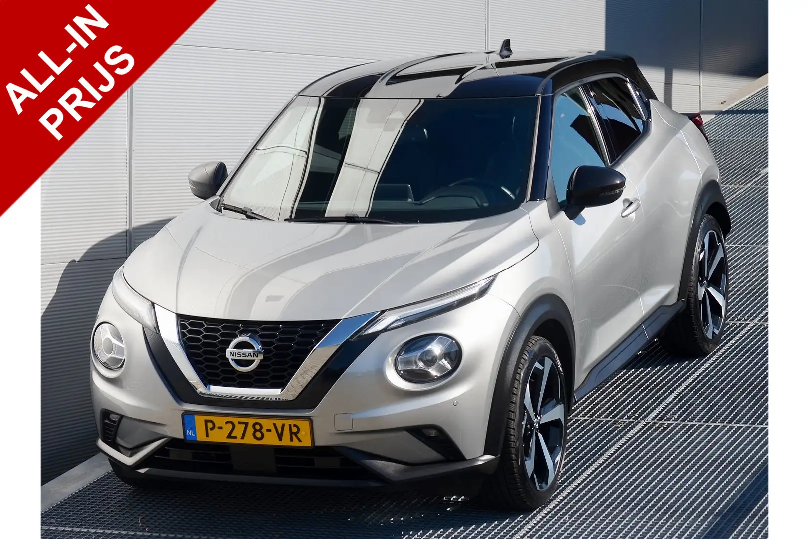 Nissan Juke 1.0 DIG-T N-Design | HOGE ZIT | ADAPTIEF CRUISE  | Grijs - 1