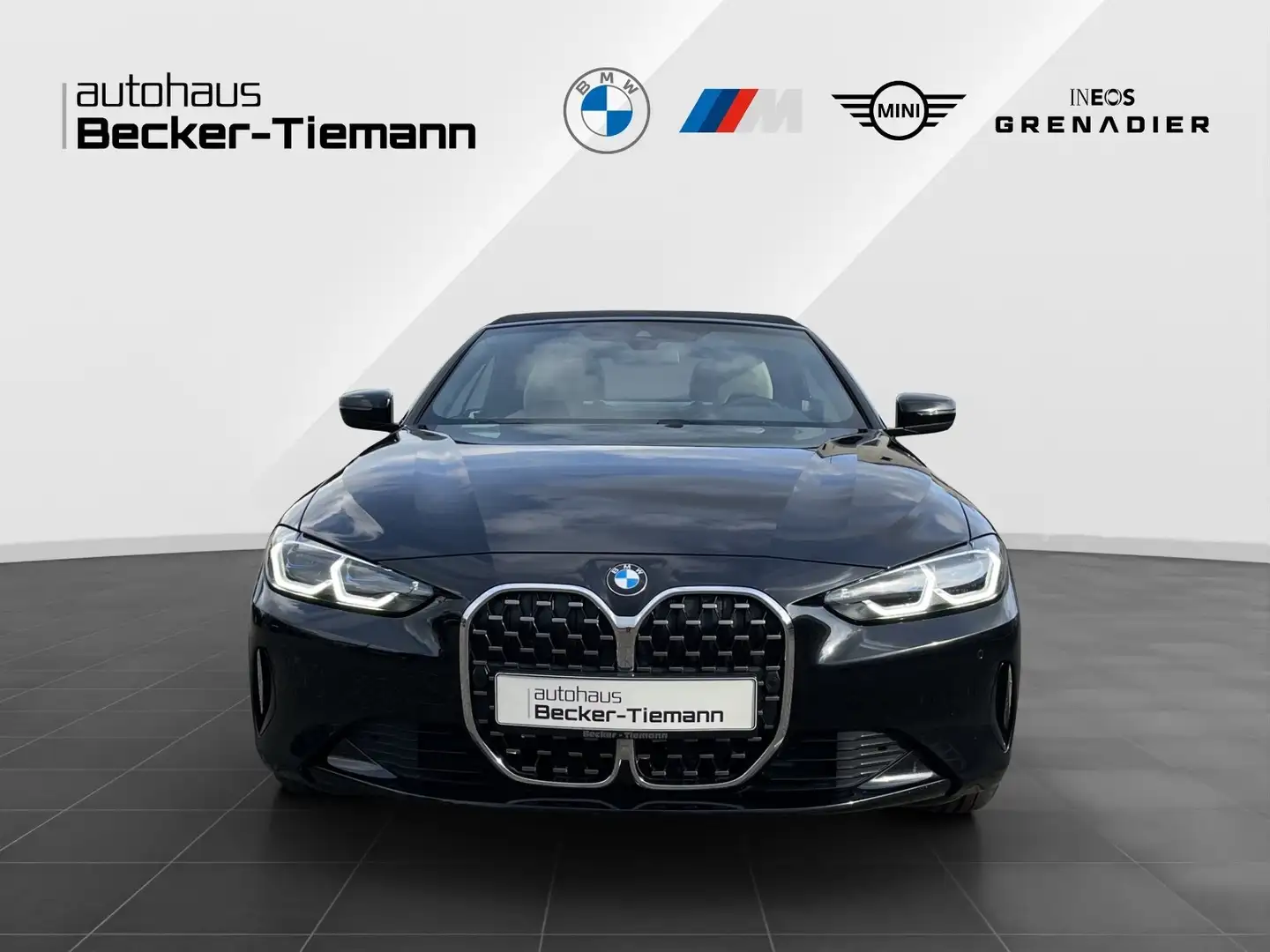 BMW 420 i A Cabrio,Lenkradheizung,Nackenwärmer,etc. Negro - 2